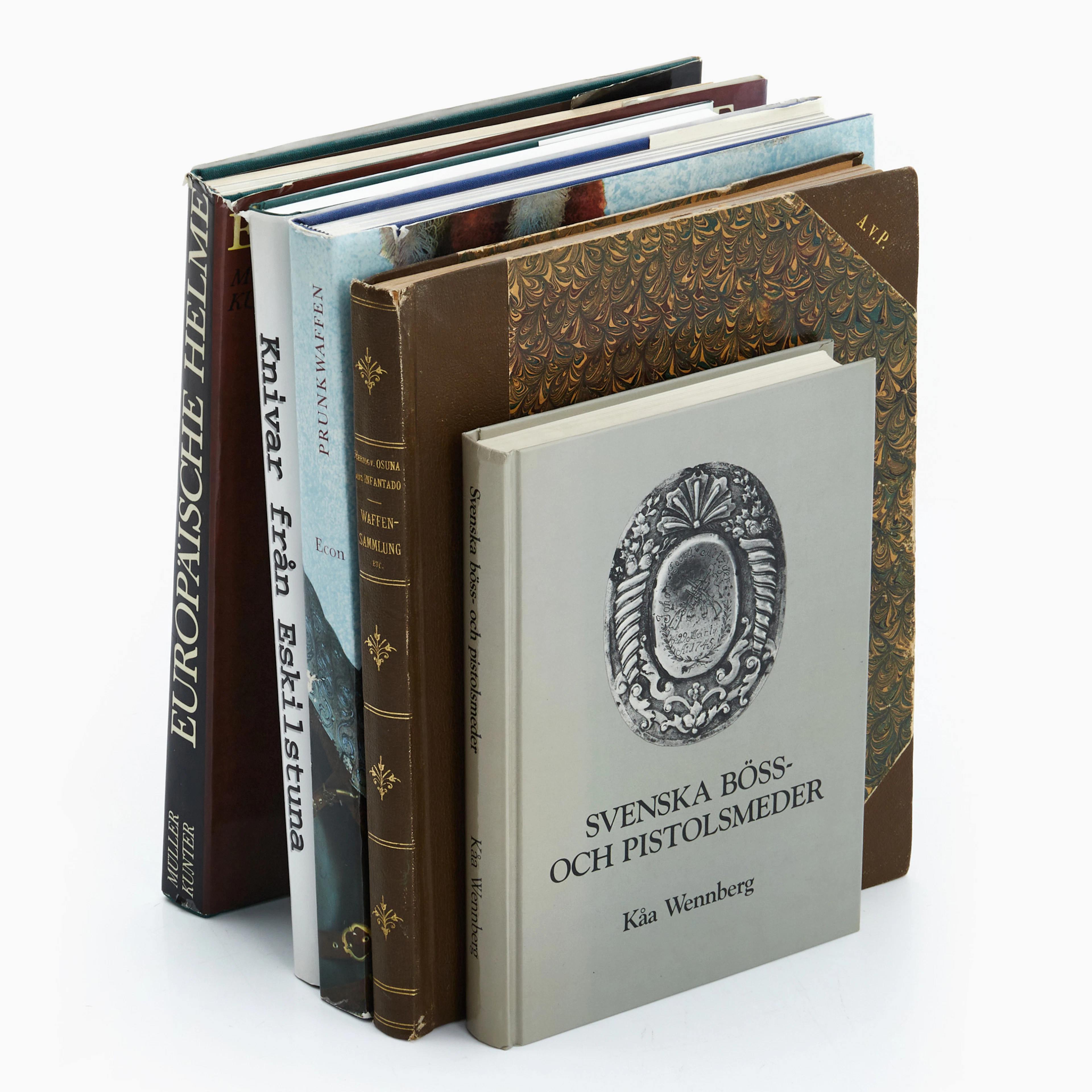 BÖCKER, 5 vol militaria.