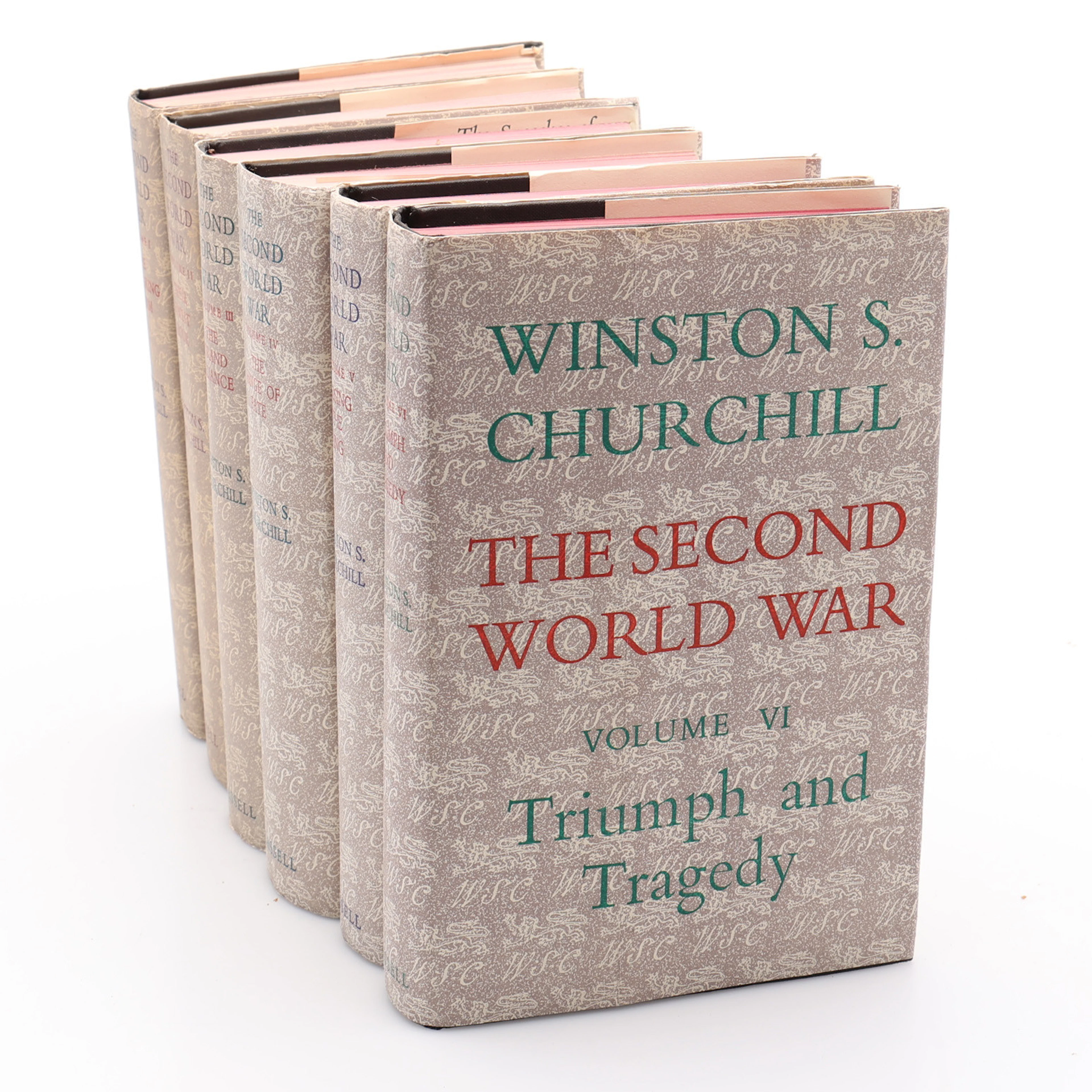 FÖRSTA UPPLAGAN 1948-1954 AV WINSTON CHURCHILLS KLASSIKER THE SECOND