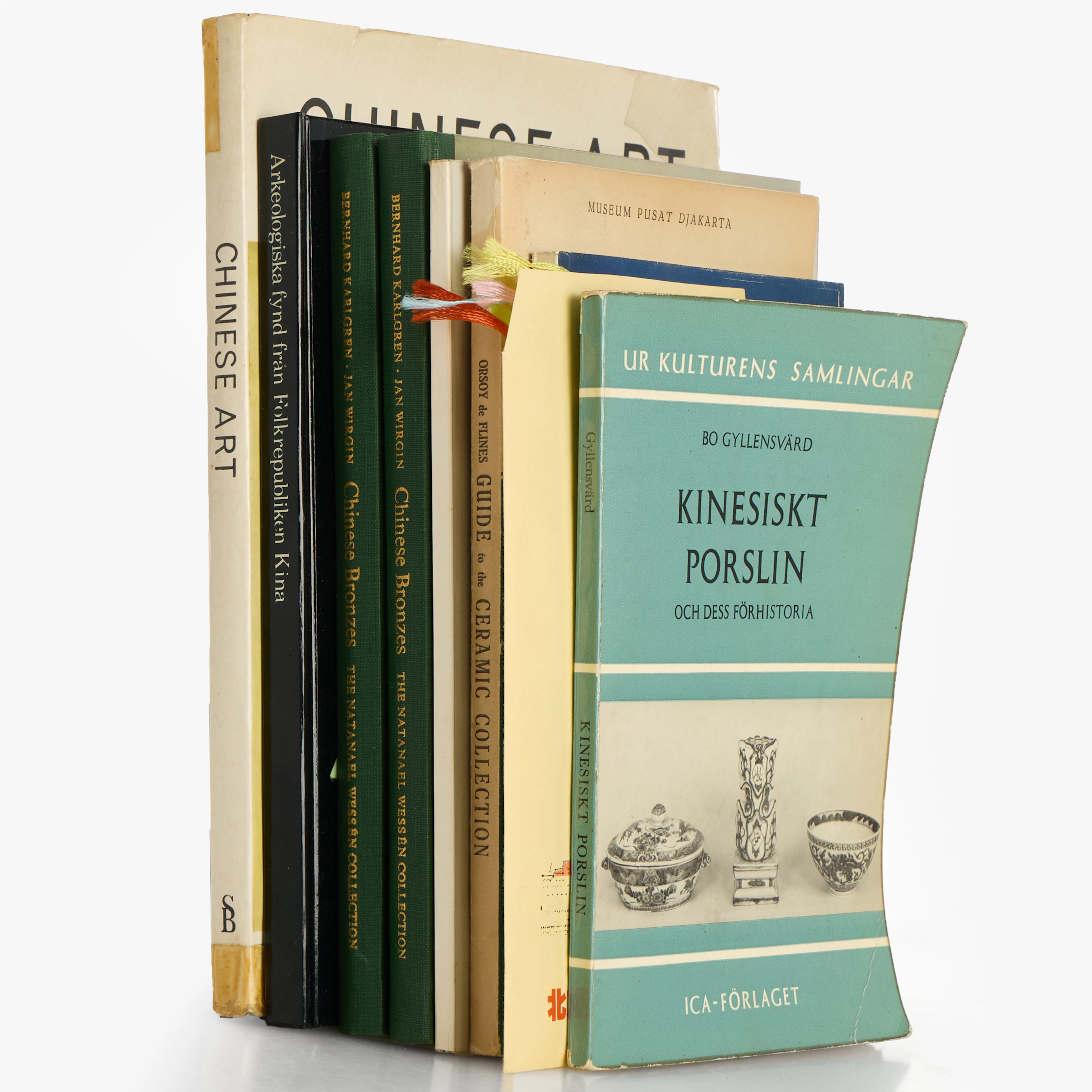 PARTI BÖCKER KINA/ASIEN (8), konst och konsthantverk.