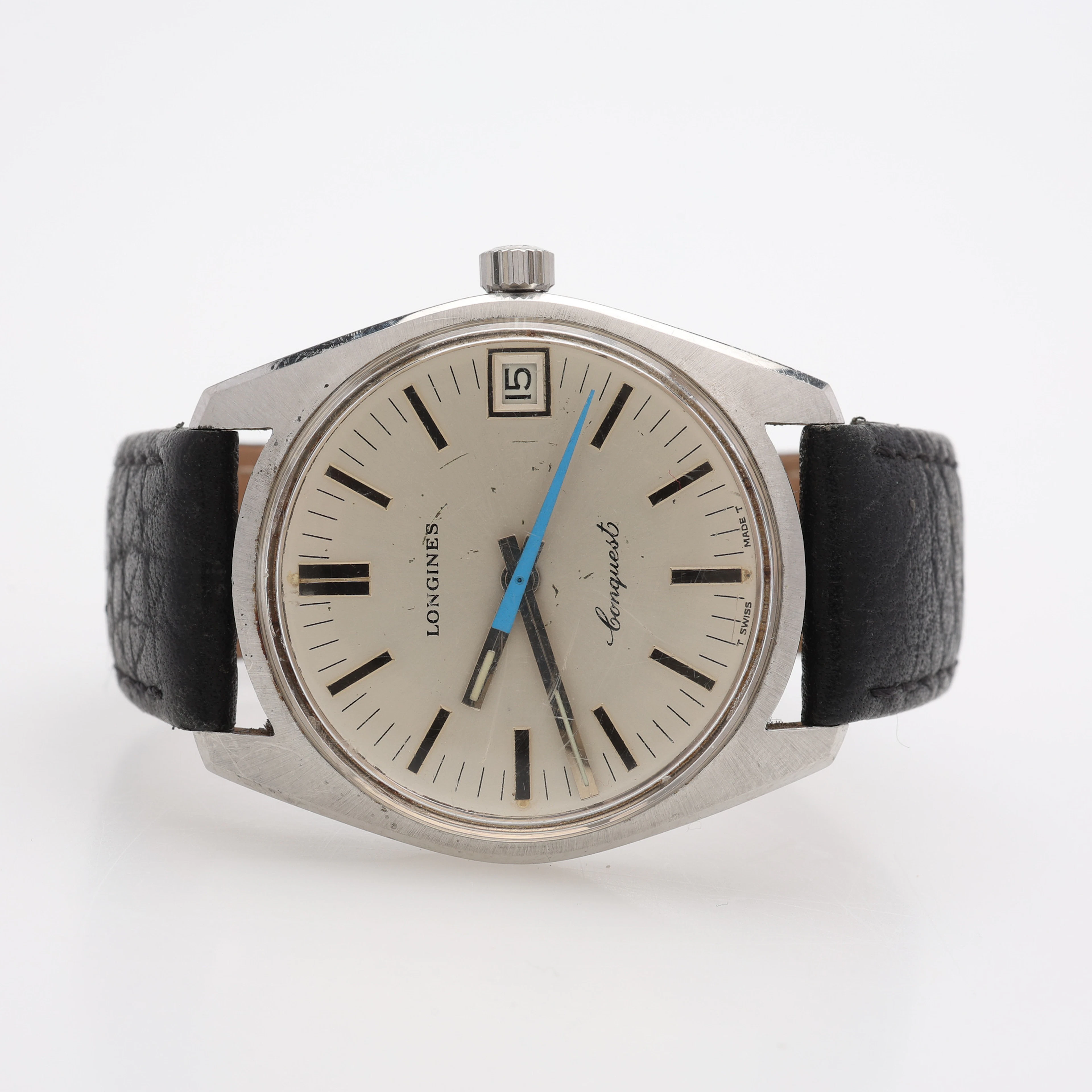 ARMBANDSUR, STÅL, LONGINES CONQUEST, MANUELLT UPPDRAG.