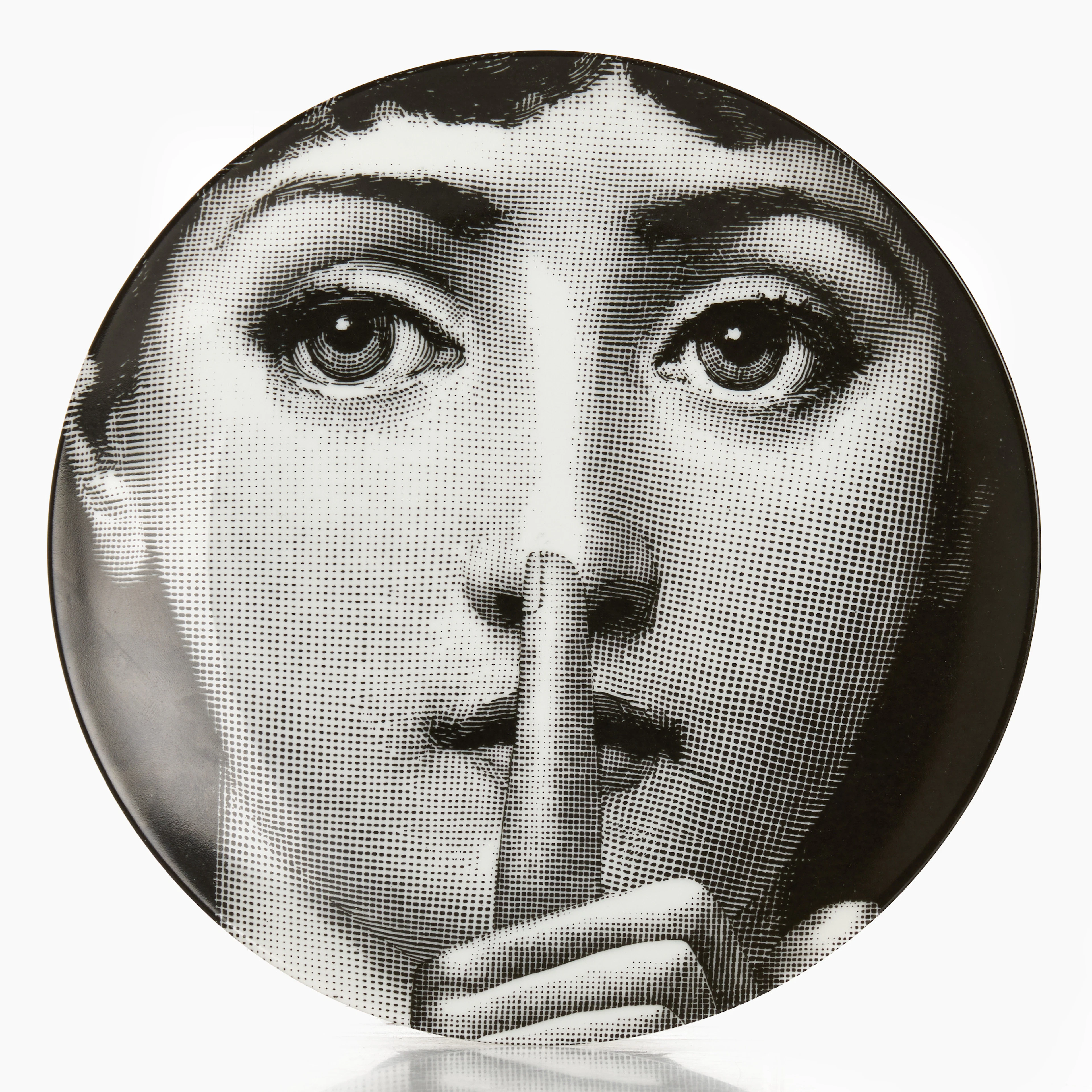 PIERO FORNASETTI. Tallrik, nr 334, ur serien "Tema e Variazioni"