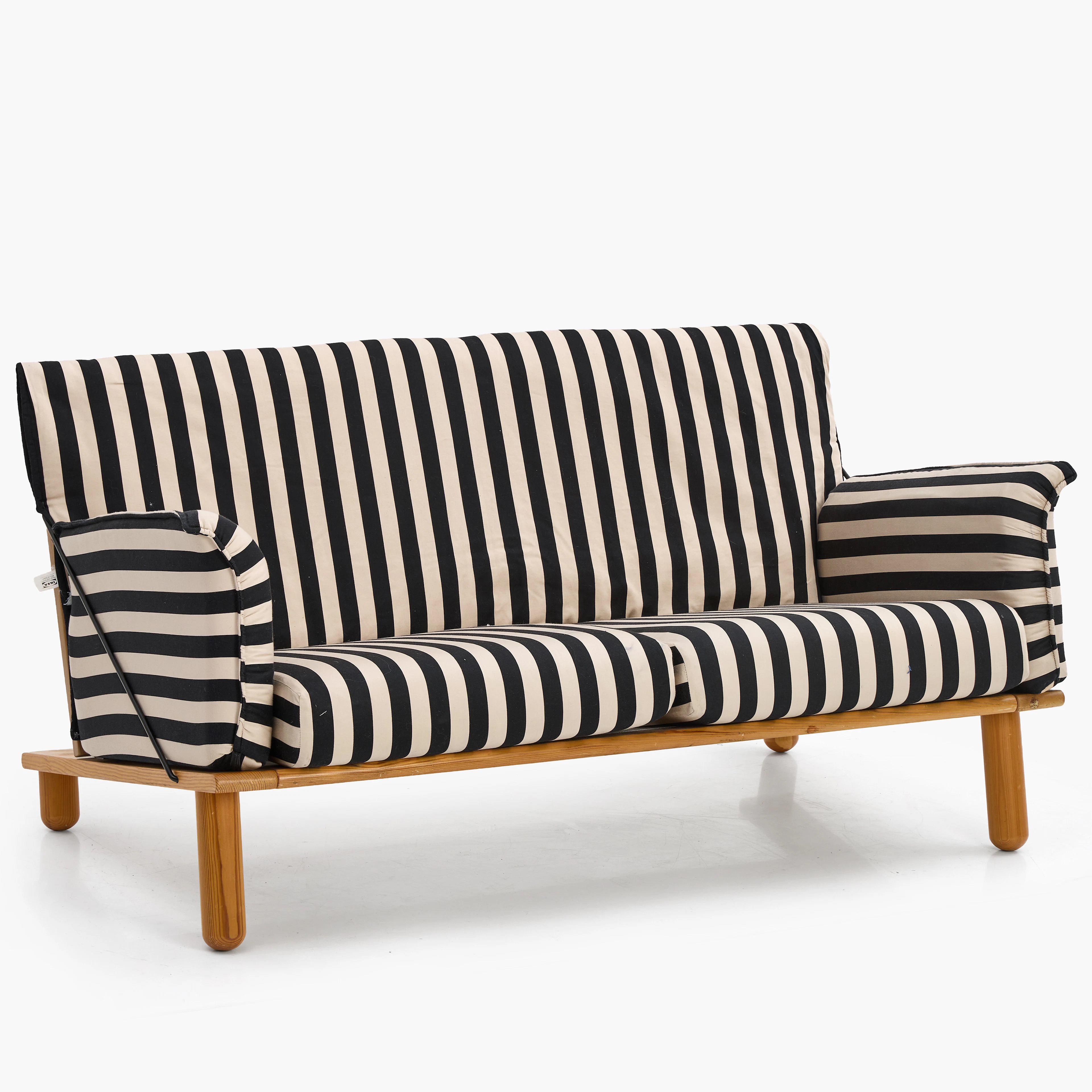 TORD BJÖRKLUND. Soffa, modell "Gotland", 2-sits, IKEA, 1980-tal. Furu