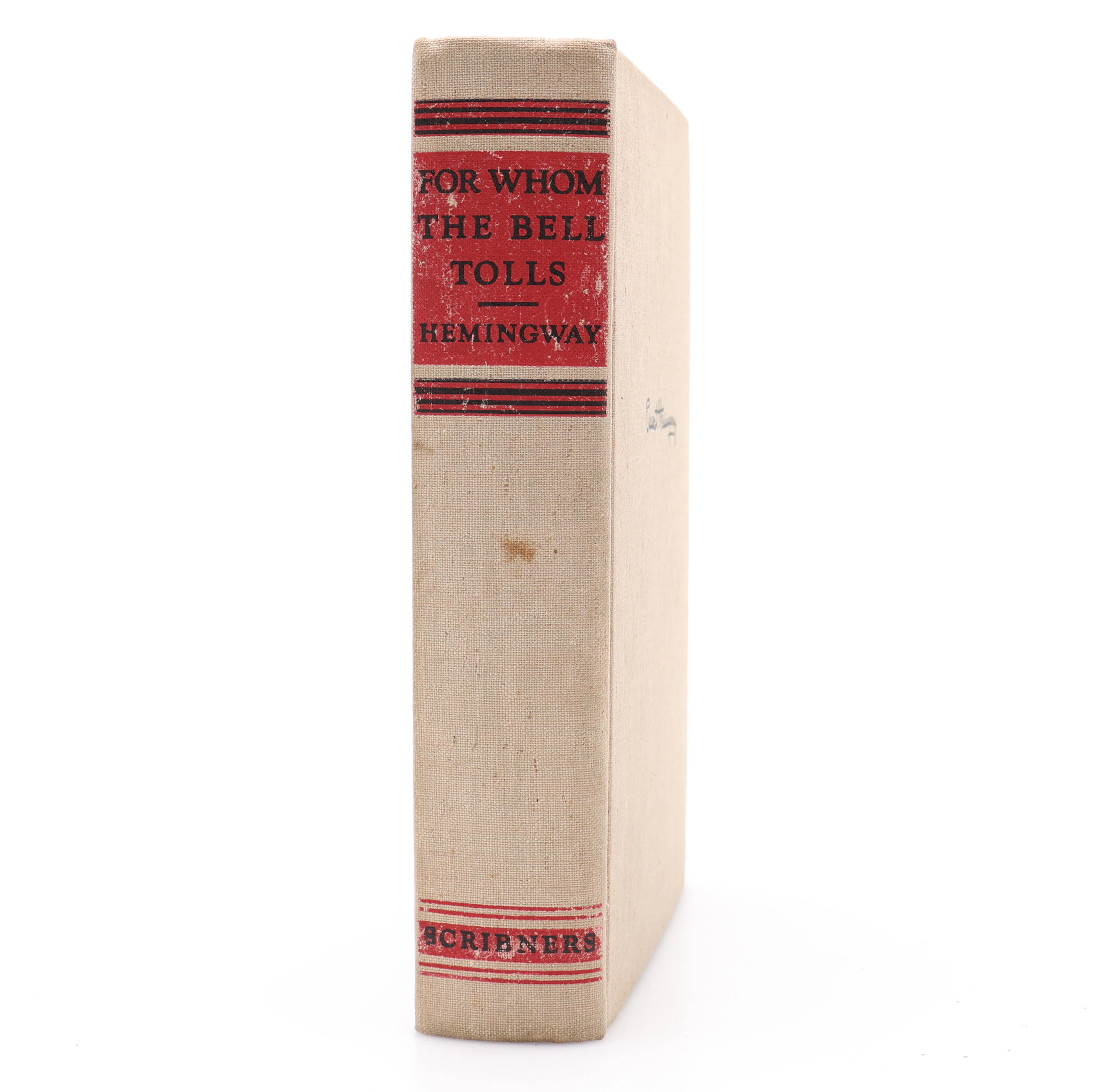 ERNEST HEMINGWAY'S FOR HOM THE BELL TOLLS I FÖRSTA UYPPLAGA. I EN