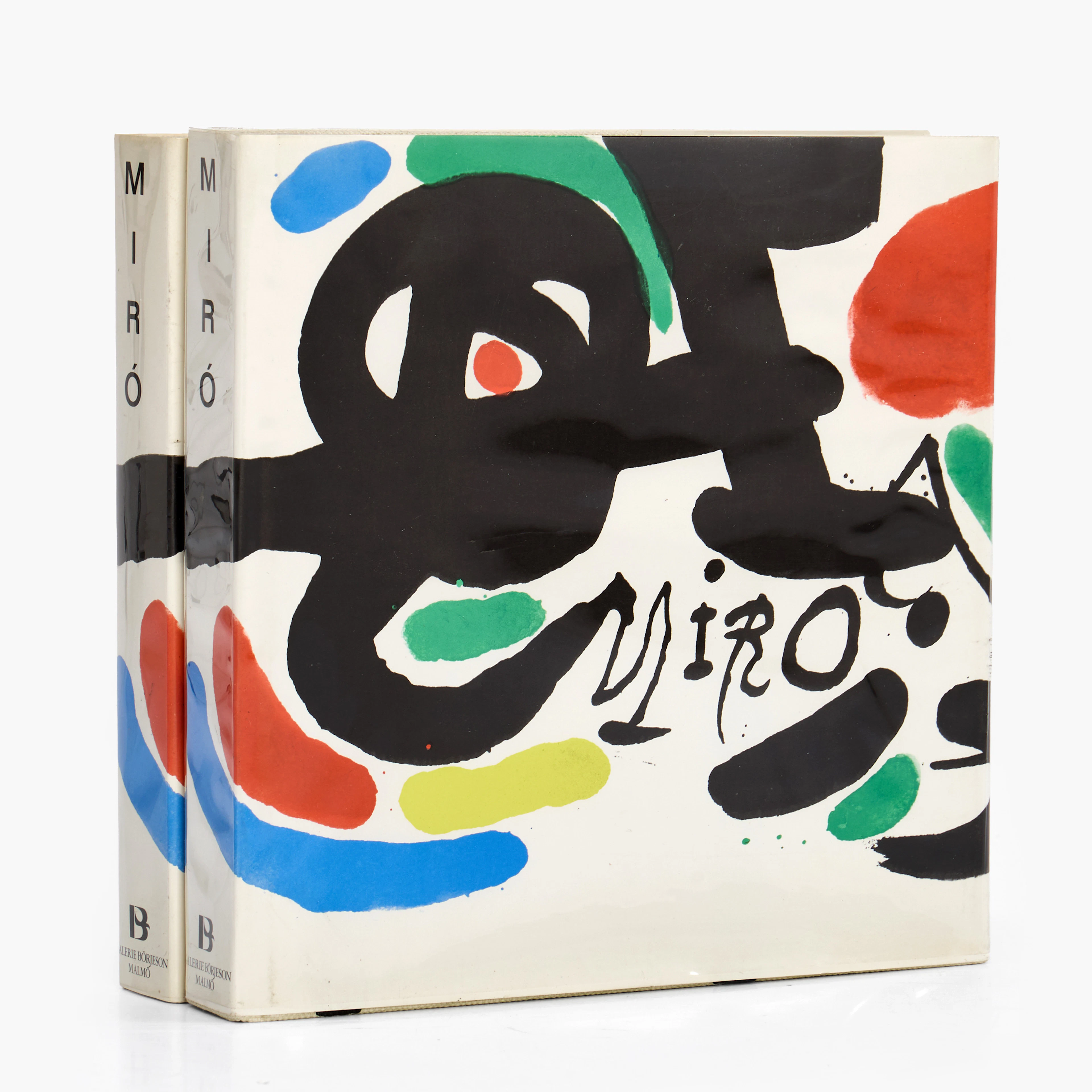 JOAN MIRÓ, Fotoscop, Konstbok (2 st), numrerade 424/500 resp 338/500