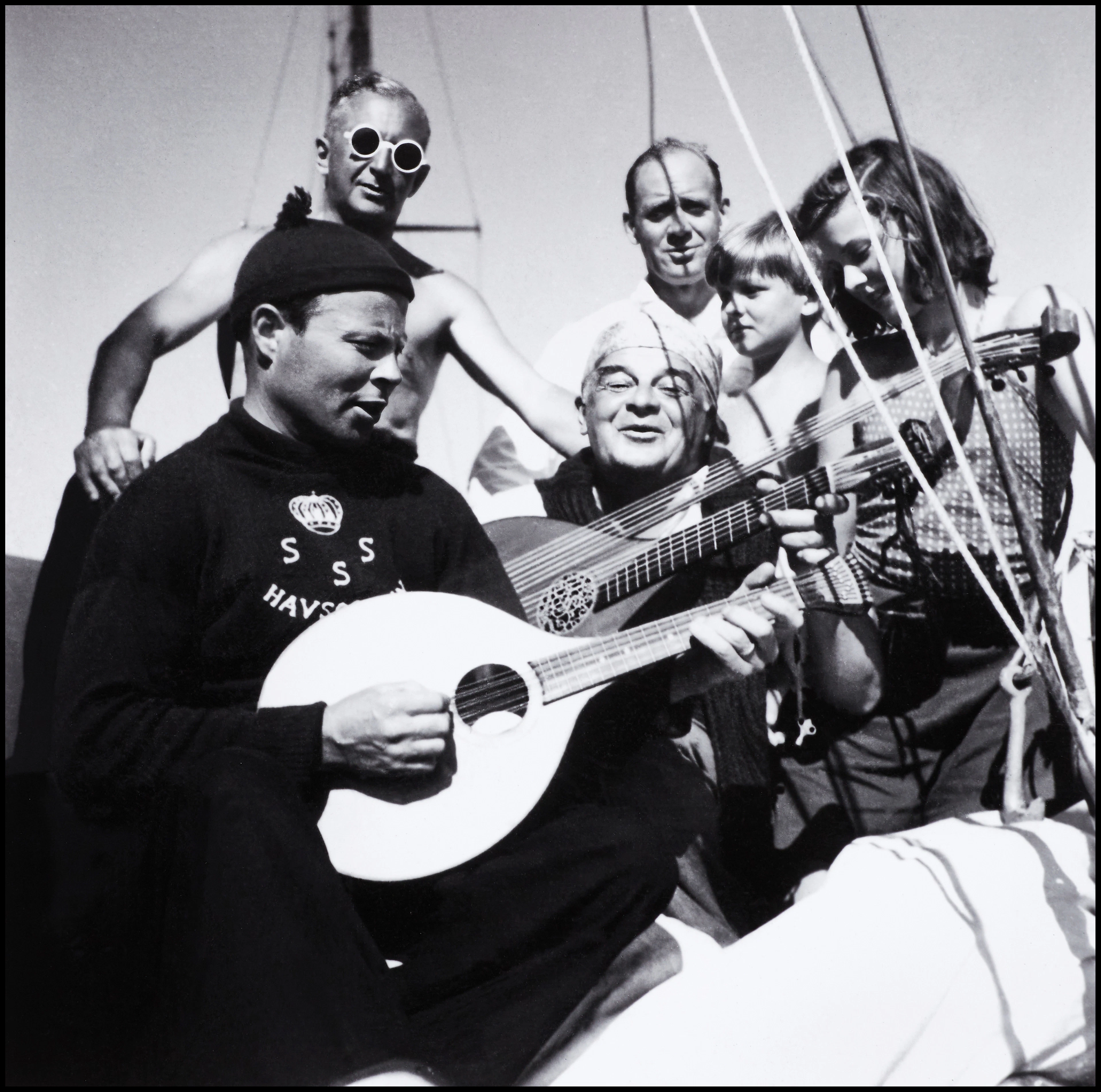EVERT TAUBE, PER-OLOW ANDERSON (1921-1989). ”Evert Taube Sandhamnsregattan