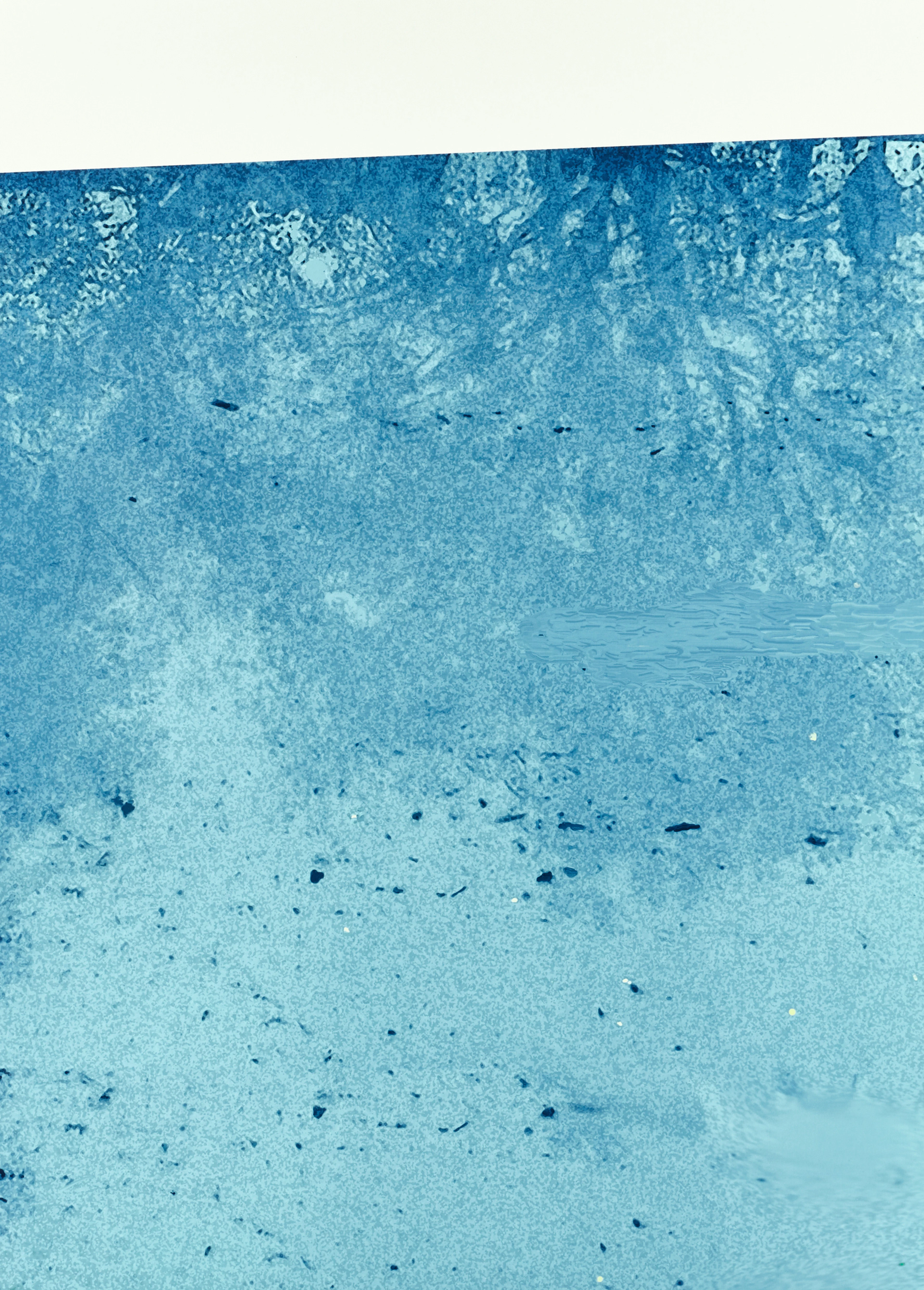 JOAKIM ALLGULANDER (FÖDD 1965). "Blue Reflection", signerad och numrerad