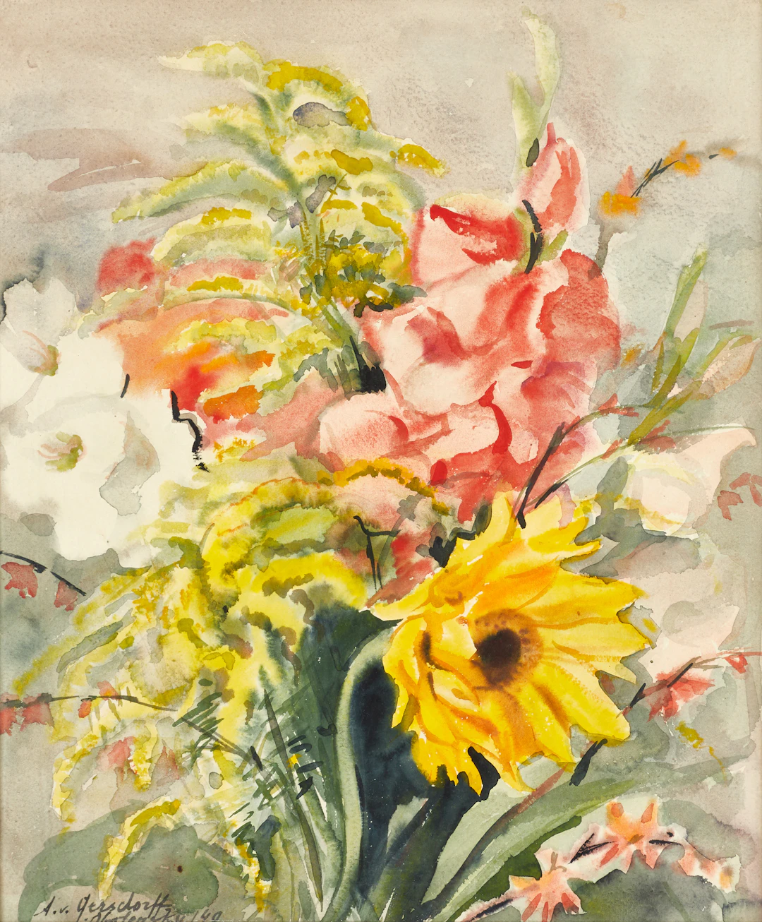ANNA VON GERSDORFF-OBOLENSKY (Sankt Petersburg 1898-1973 Stockholm).