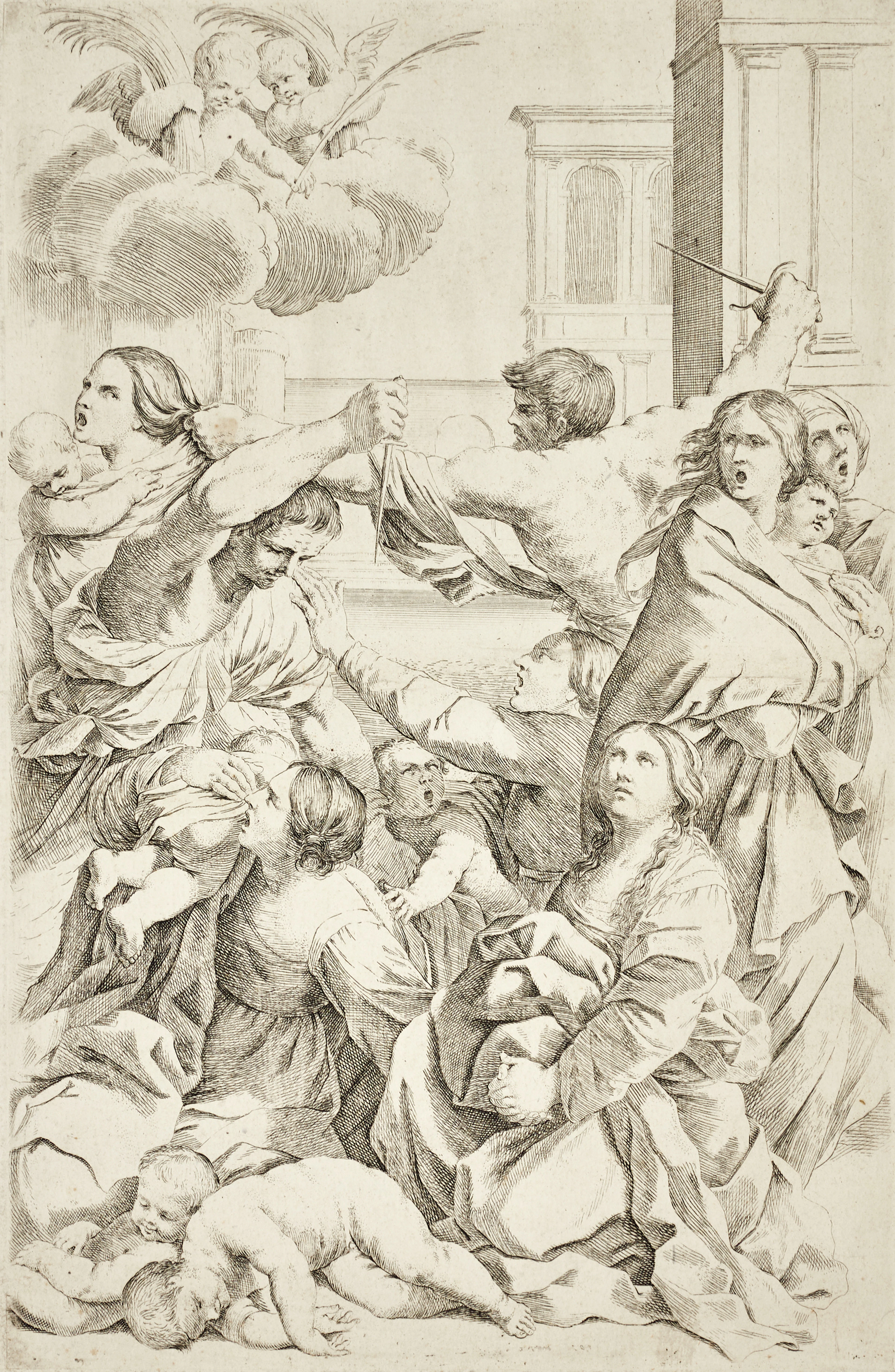 GIAN BATTISTA BOLOGNINI (1611-1688), efter Guido Reni (1575-1642)