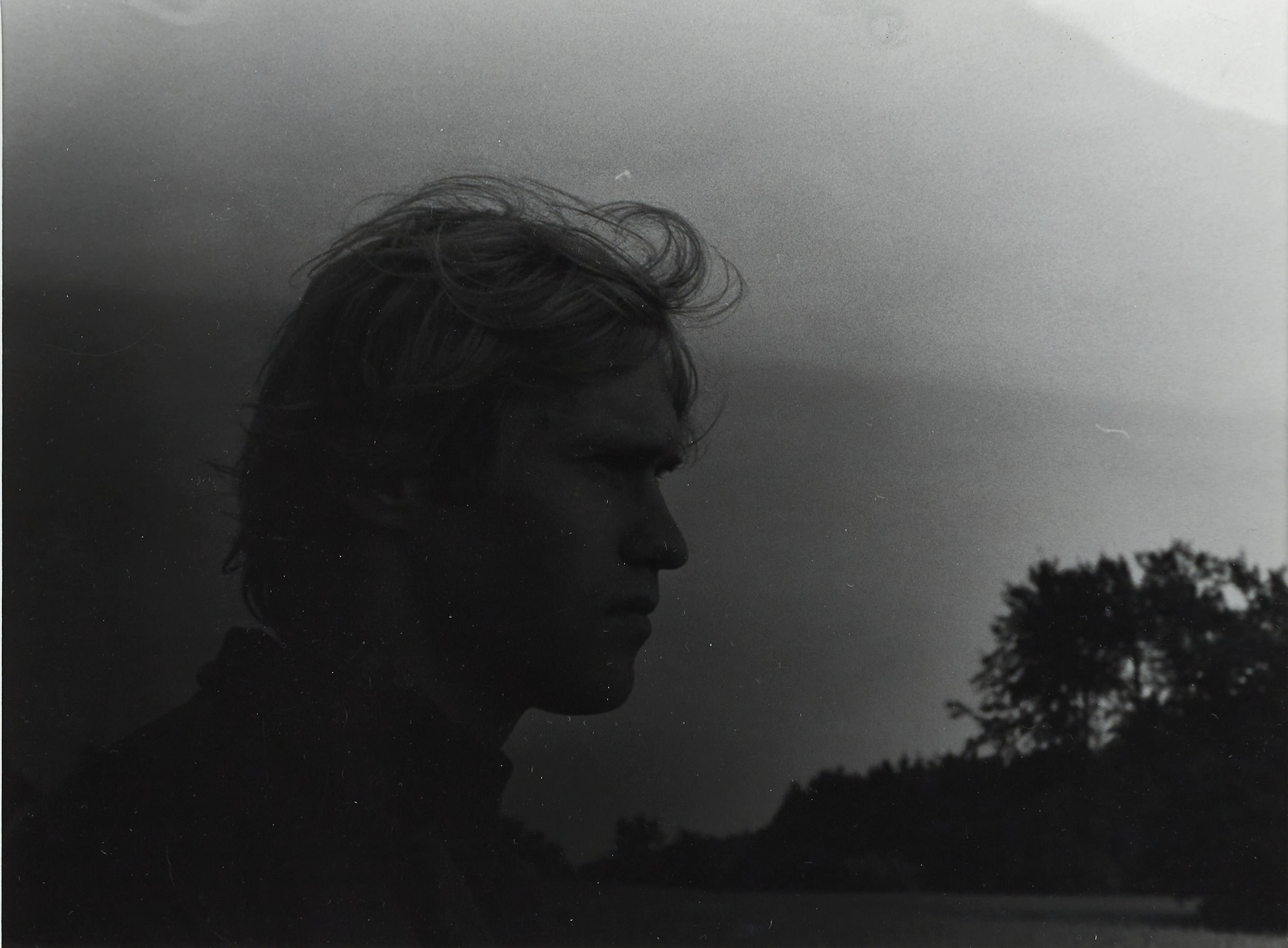 OLA BILLGREN (Sverige, 1940-2001), Konstnären Peter Tillberg i profil