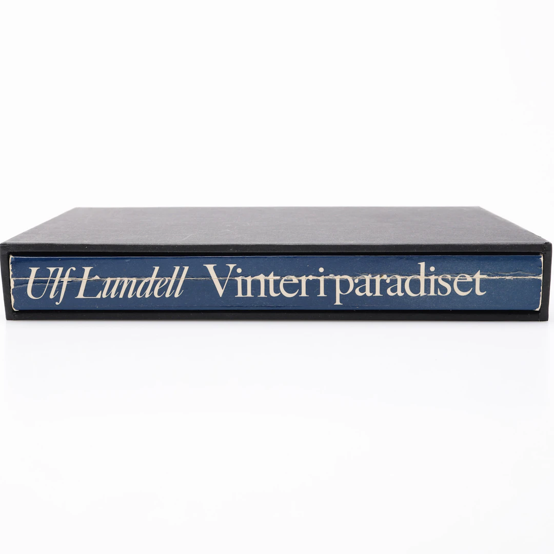 ULF LUNDELL'S VINTER I PARADISET I FÖRSTA UPPLAGAN 1979 SIGNERAD OCH