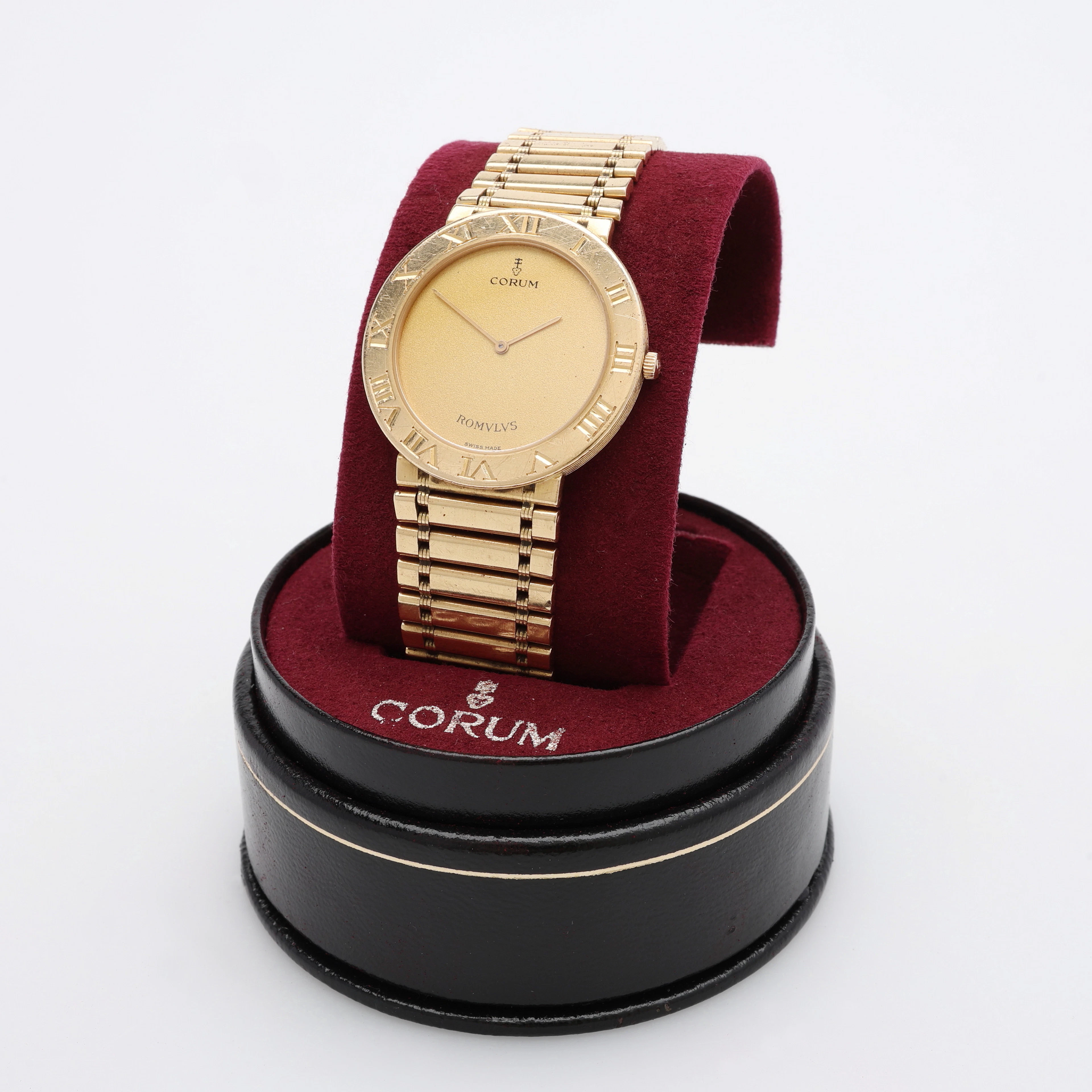 ARMBANDSUR, 18K GULD, QUARTZ, CORUM ROMULUS, SCHWEIZ, 1990-TAL.