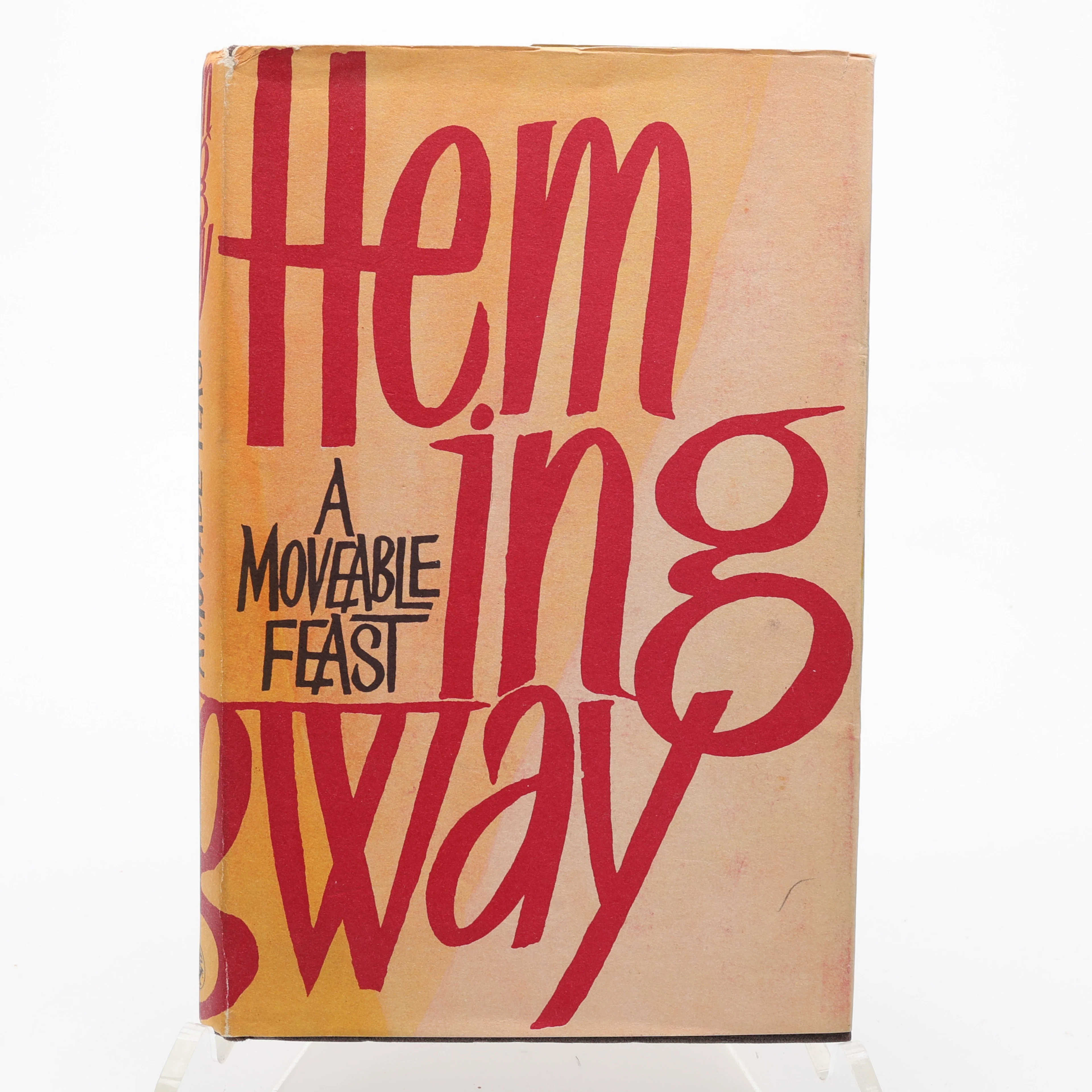 ERNEST HEMINGWAYS POSTUMT UTGIVNA A MOVEABLE FEAST I FÖRSTA BRITTISKA
