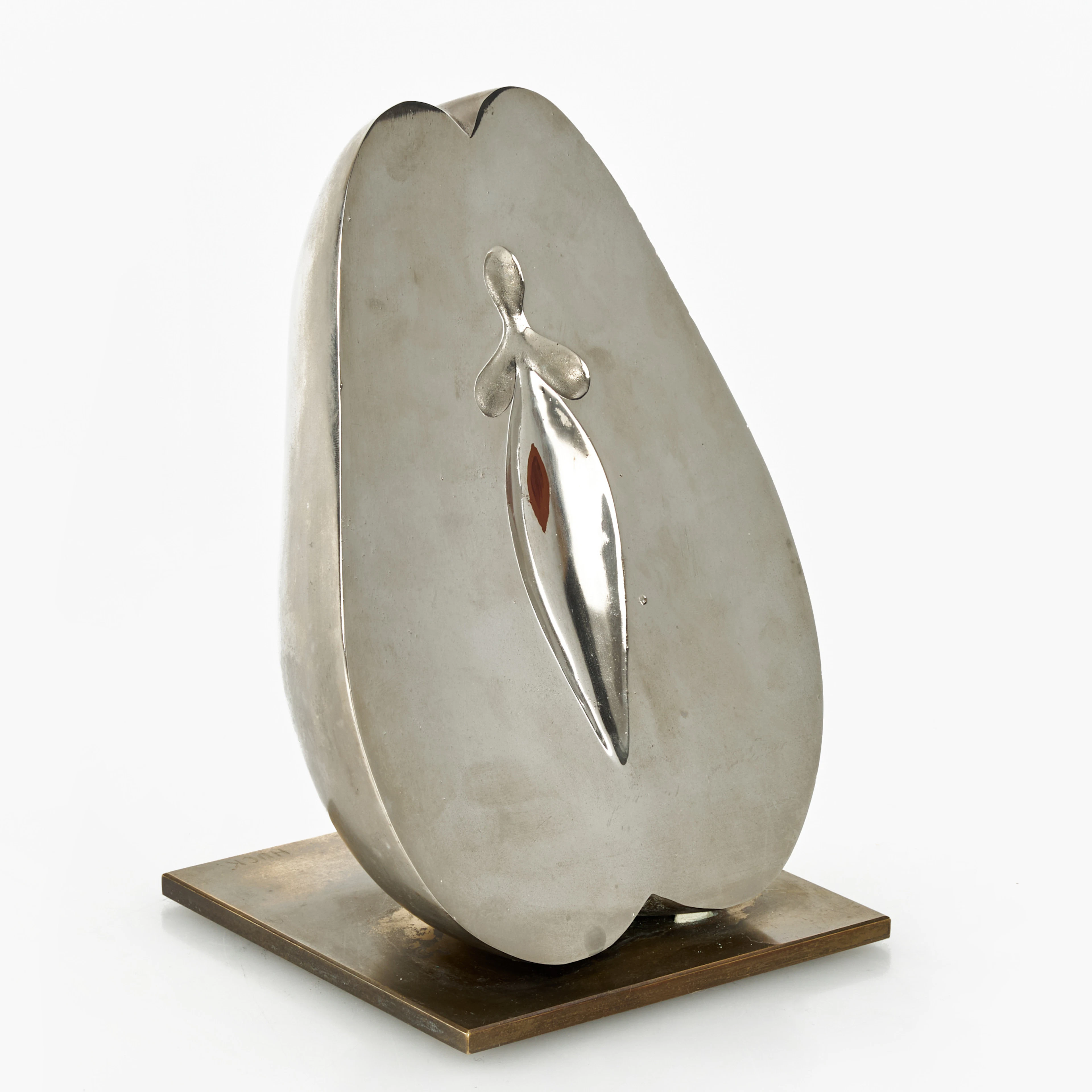 LARS HUCK HULTGREN (1931-2018). Skulptur, Päron, signerad HUCK, numrerad