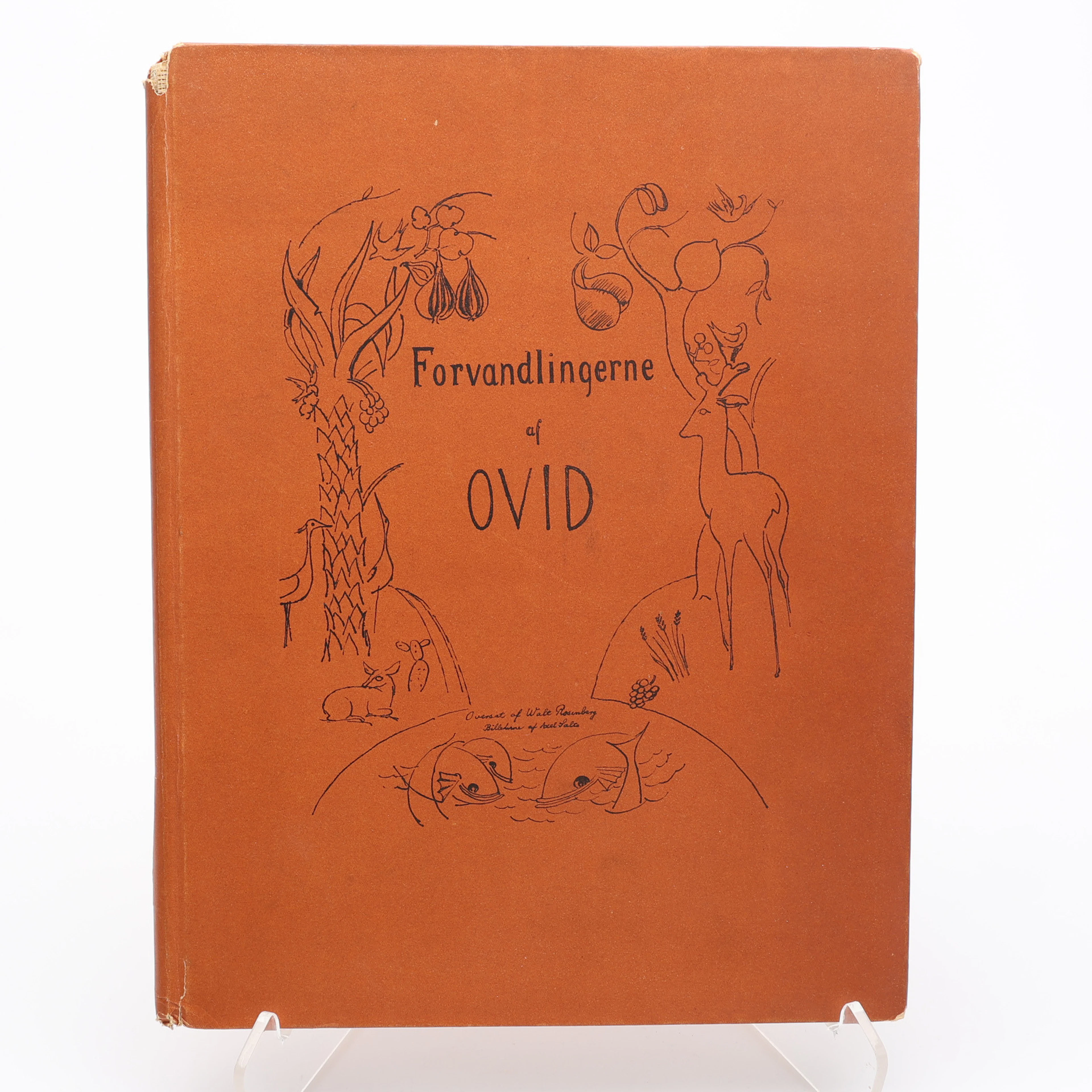BIBLIOFILI. OVIDIUS FOPRVANDLINGERNE MED 13 KOLORERADE LITOGRAFIER
