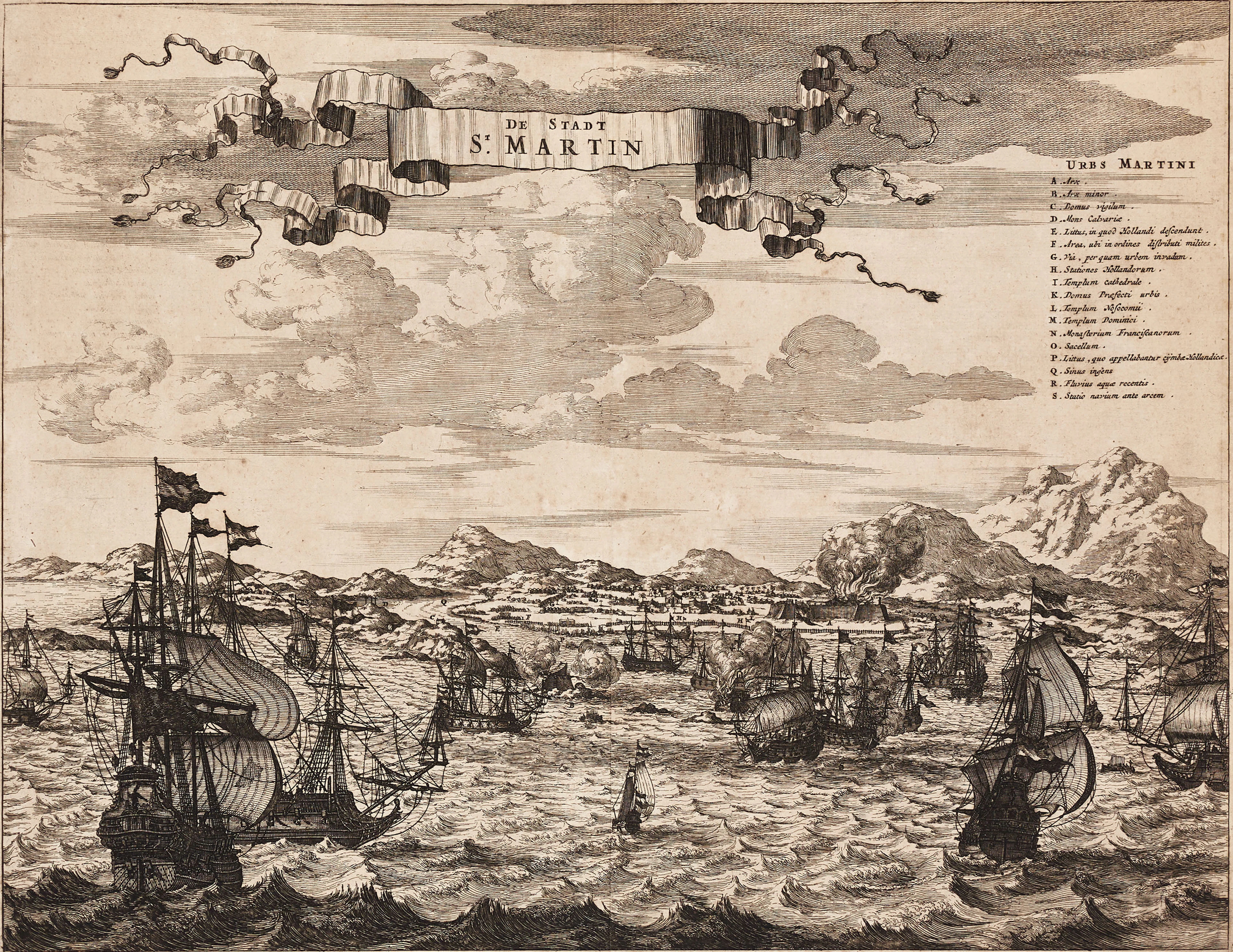 STADSVY, St. Martin, ur America: Being The Latest, And Most accurate