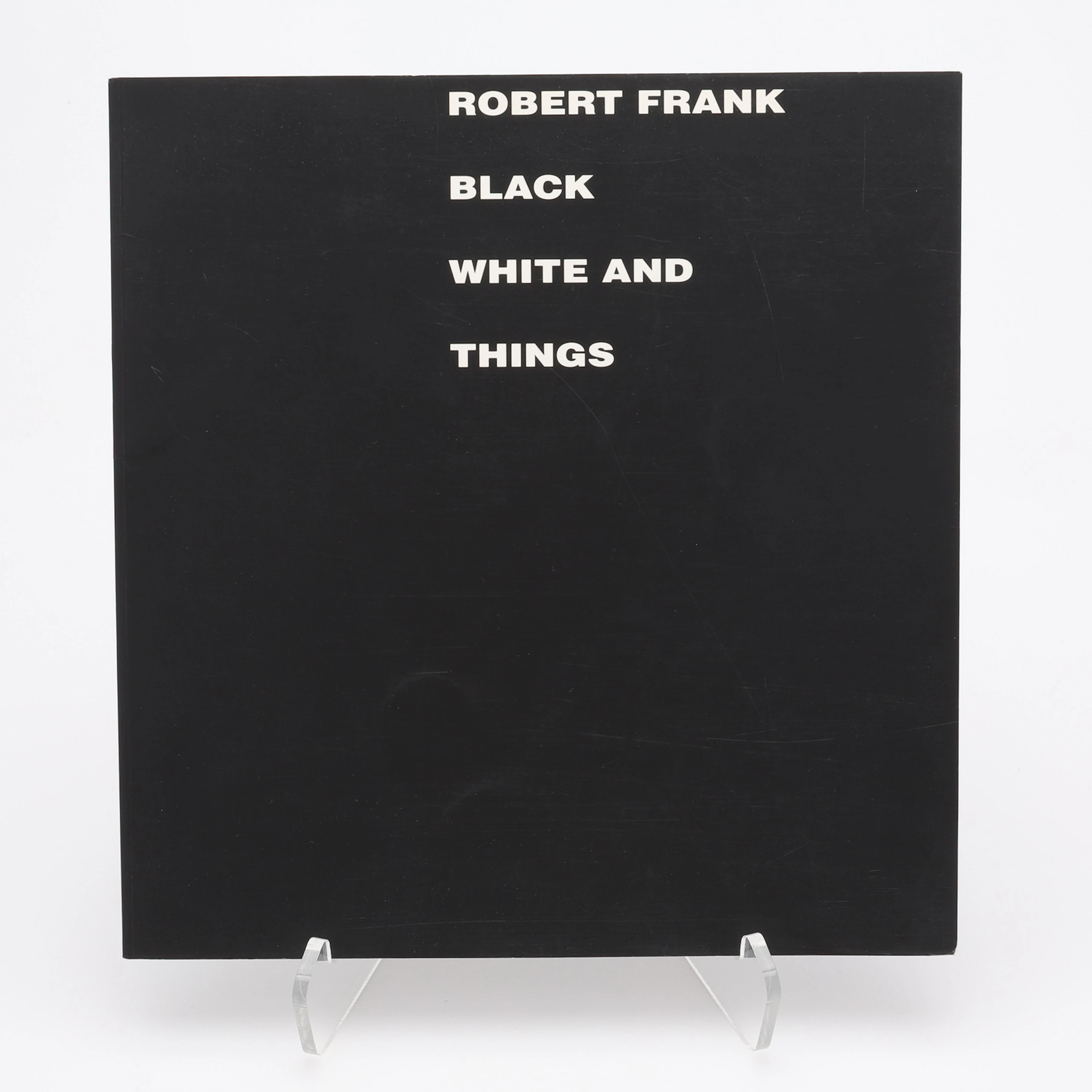 FOTO. DEN SCHWEIZISK-AMERIKANSKE FOTOGRAFEN ROBERT FRANKS "BLACK WHITE
