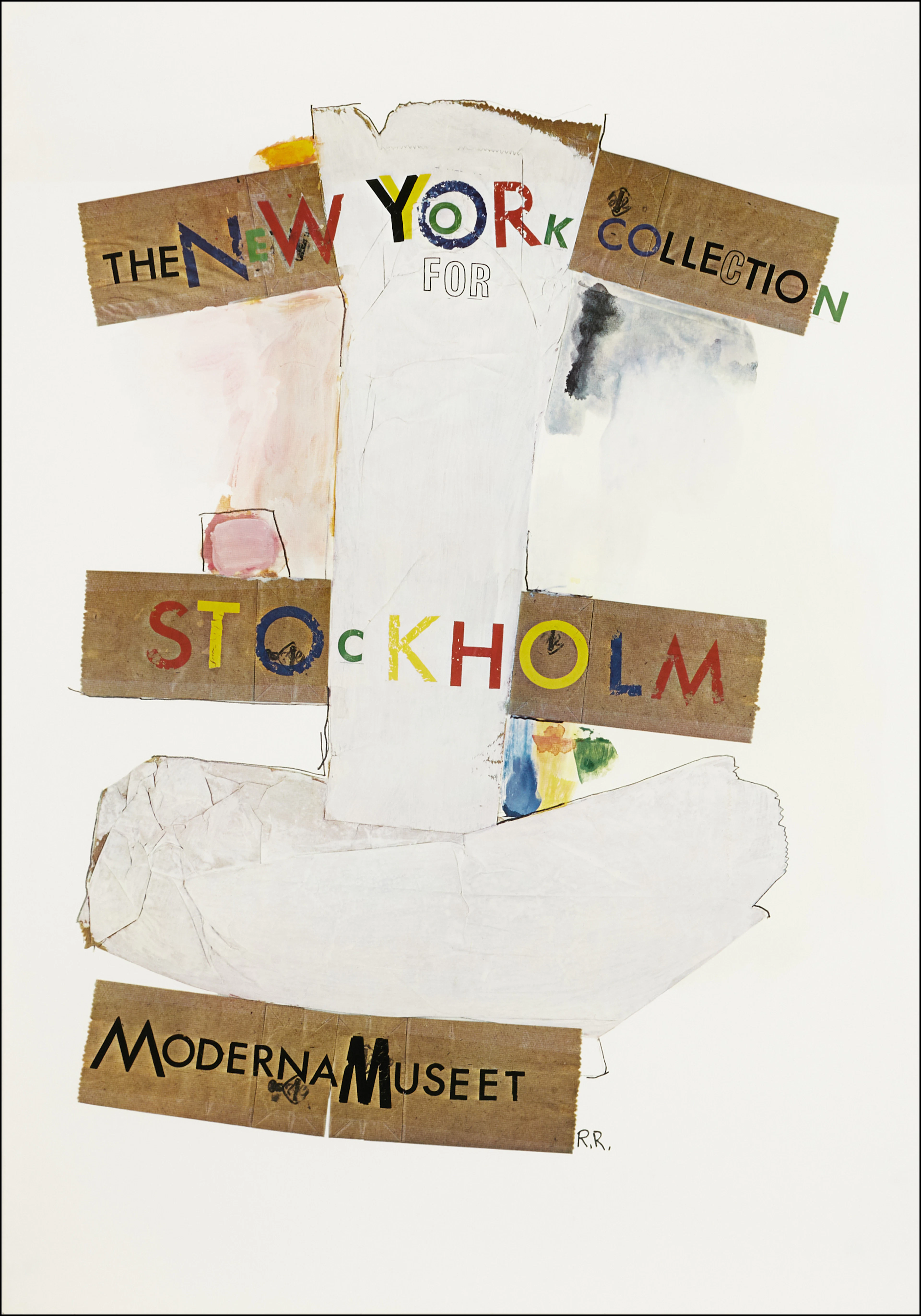 Utställningsaffisch, The New York collection for Stockholm, Moderna