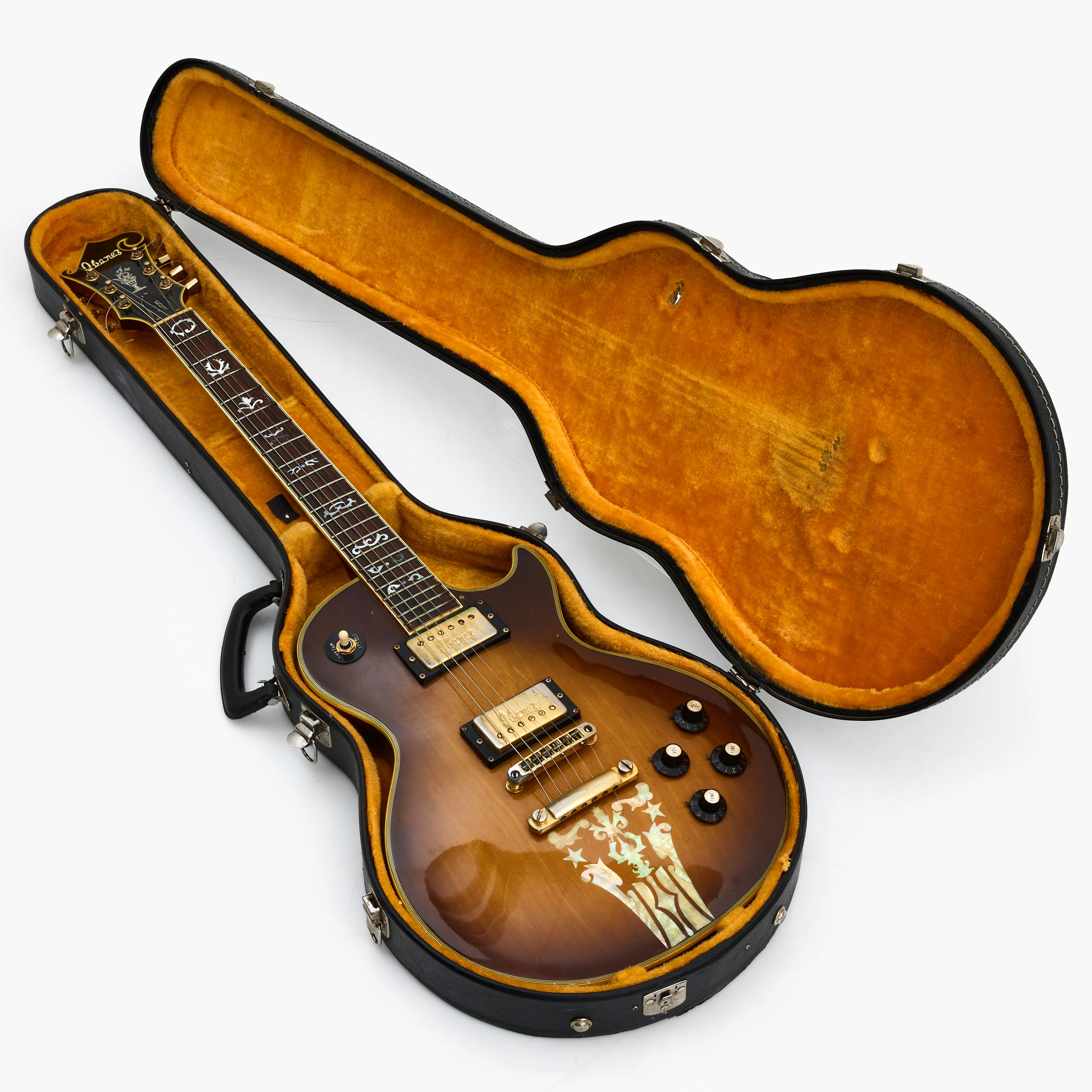 IBANEZ Custom Agent 2405, 1970-tal, elgitarr med etui.