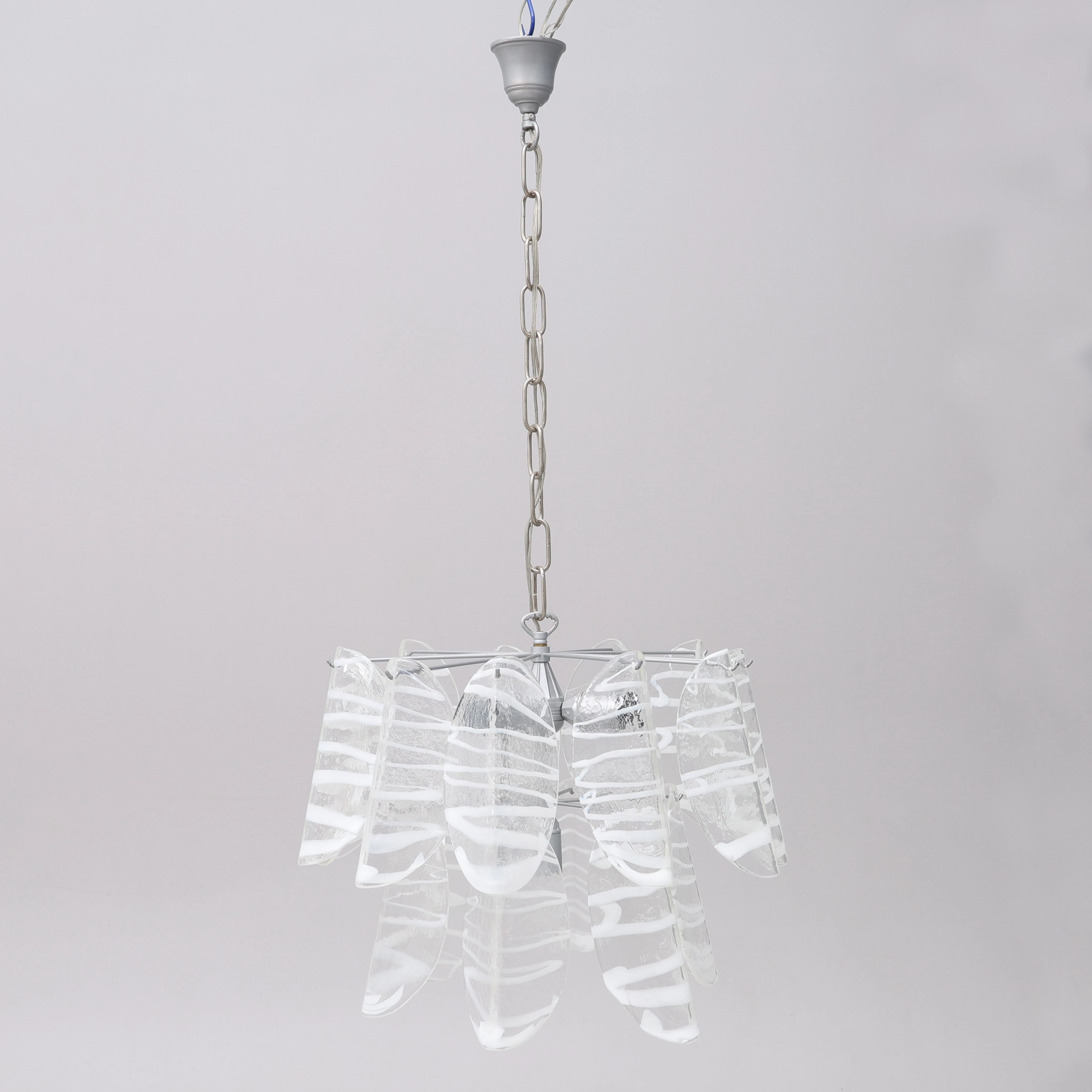 TAKLAMPA, TROLIGEN MAZZEGA, MURANO, ITALIEN, 1970-TAL.