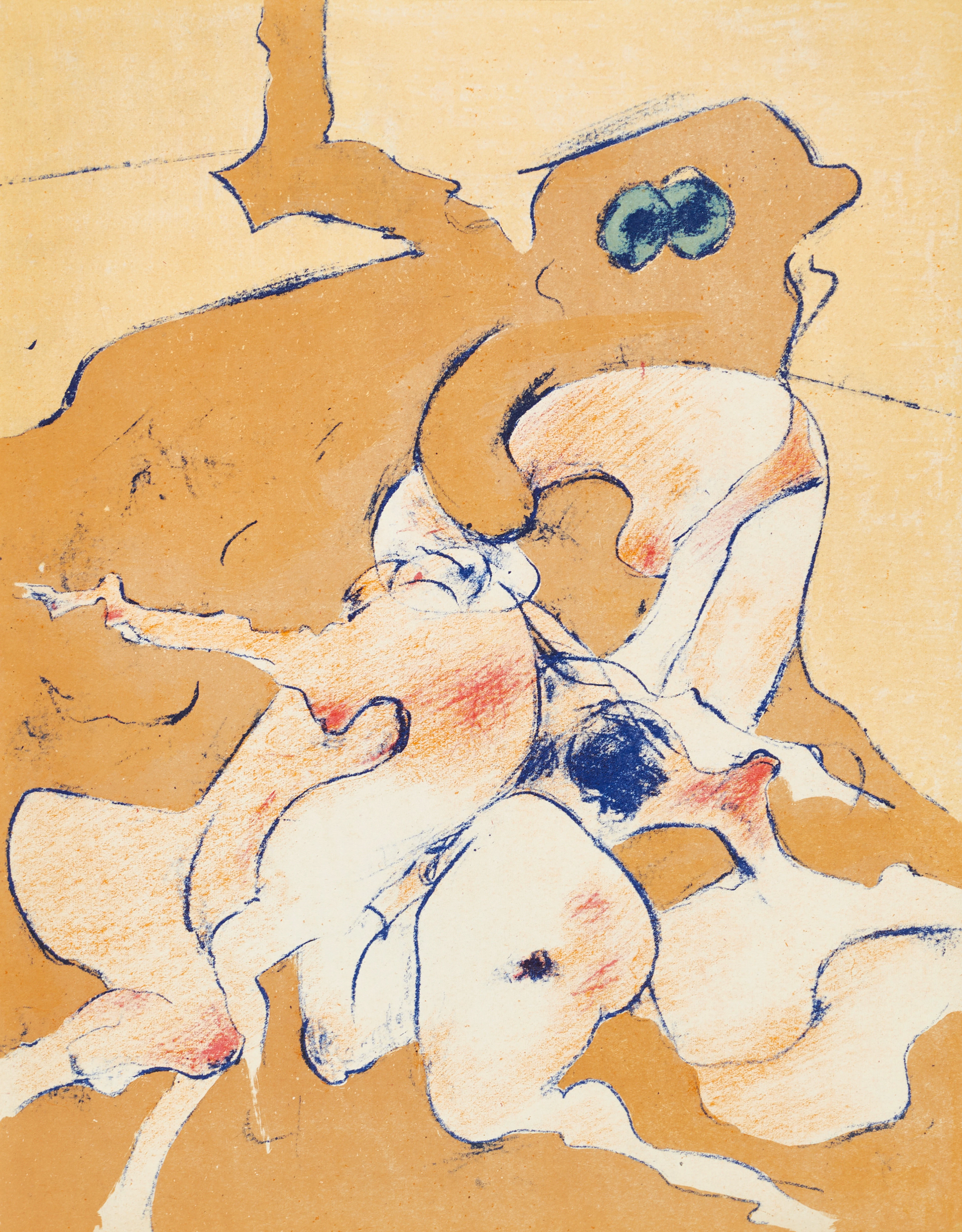 DOROTHEA TANNING (1910-2012). Figurkomposition, ur XX:e siècle nr