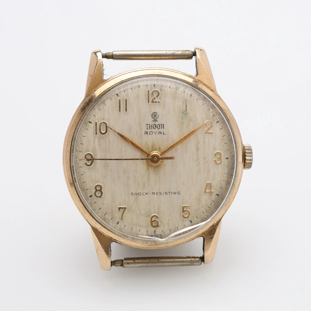 ARMBANDSUR, 9K GULD, TUDOR, MANUELLT UPPDRAG, OMKRING 1900-TALETS MITT.