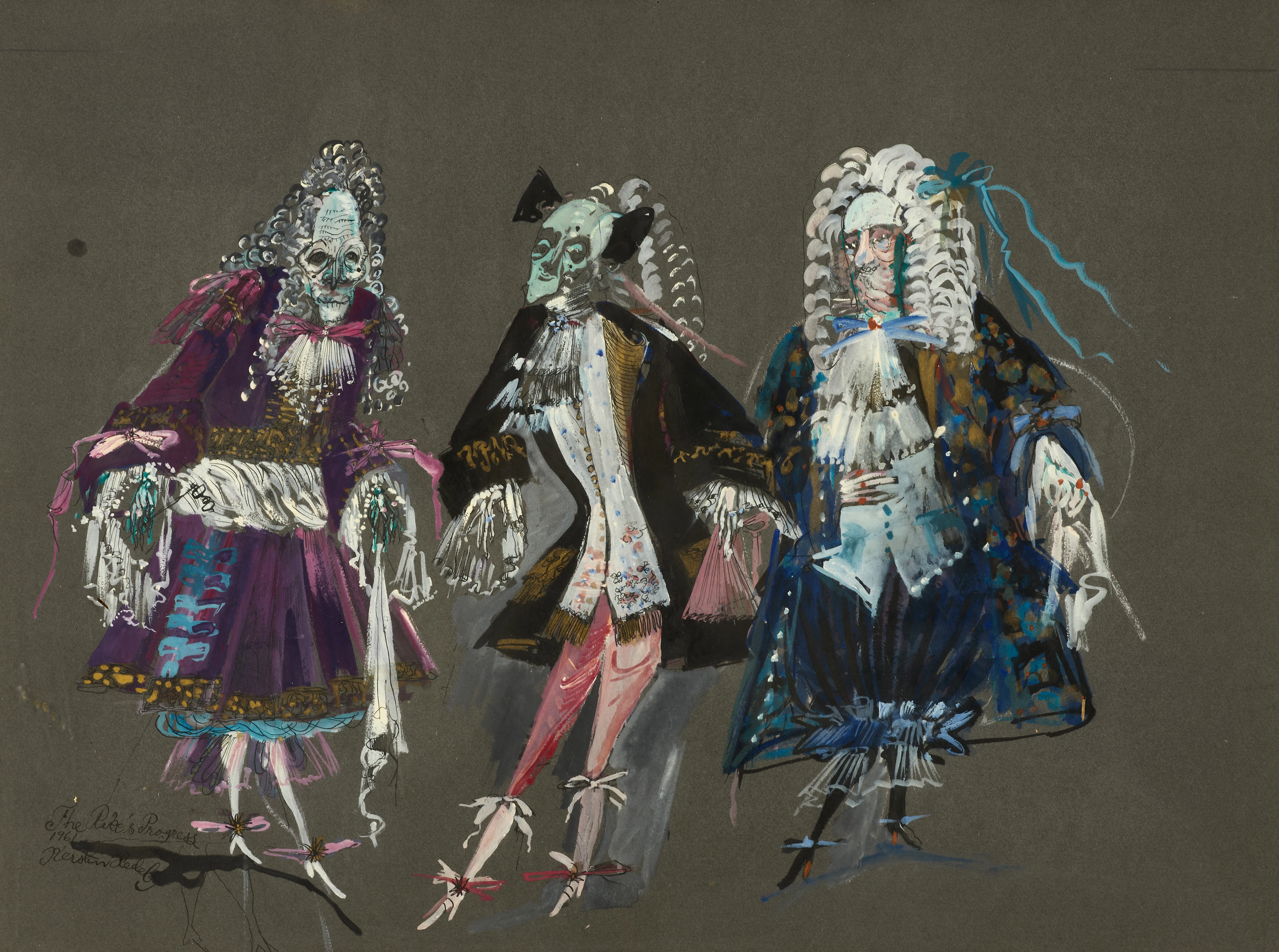 KERSTIN HEDEBY-PAWLO (1926-2022), "The Rake's Progress" (Rucklarens