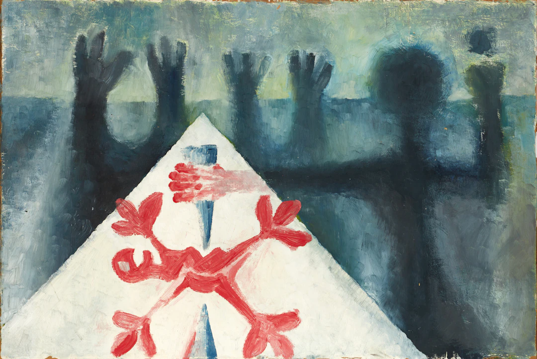 HEINZ SEVENICH (Aachen/Tyskland 1935-2023). Figurkomposition, daterad