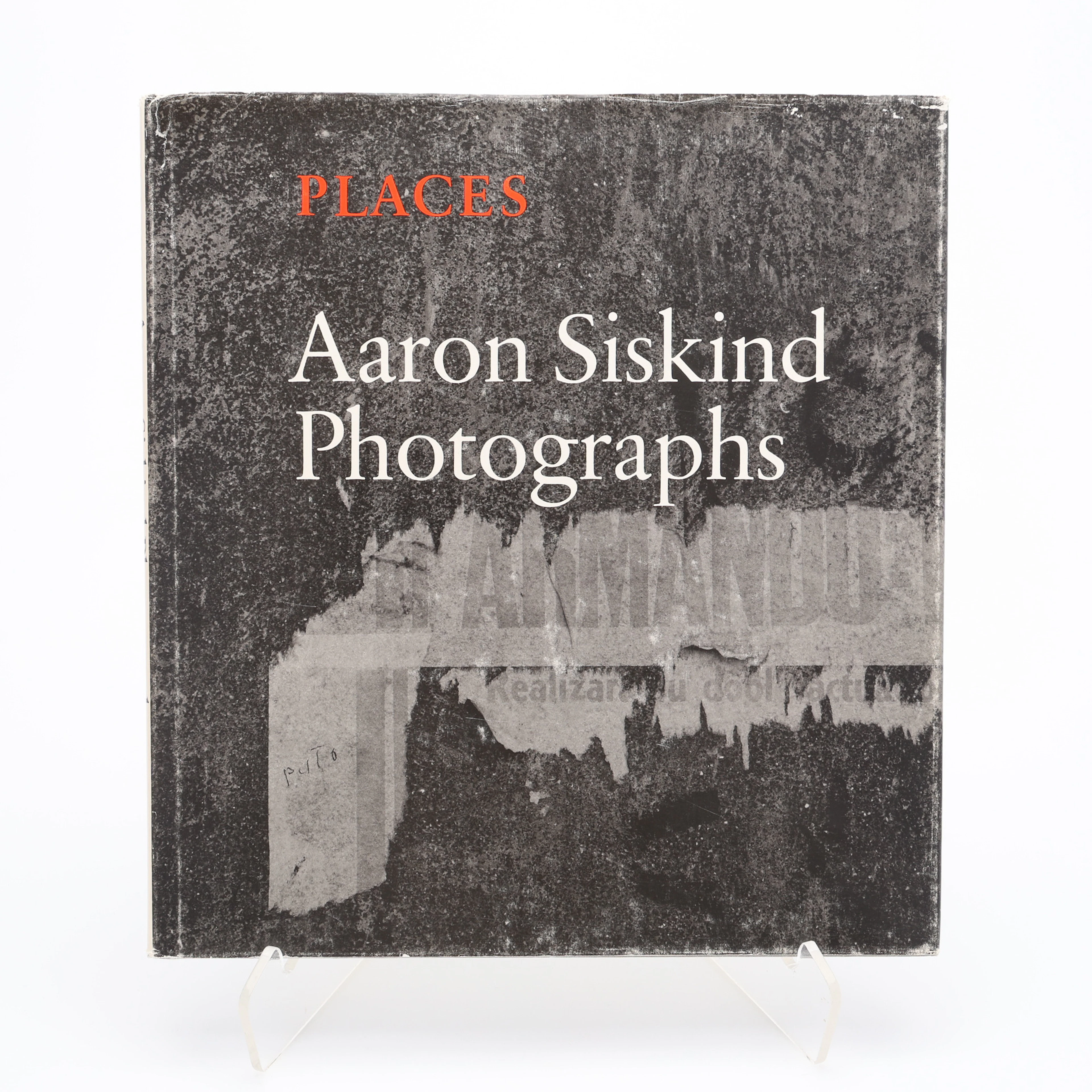 AARON SISKINDS "PLACES" I FÖRSTA UPPLAGAN, 1976.