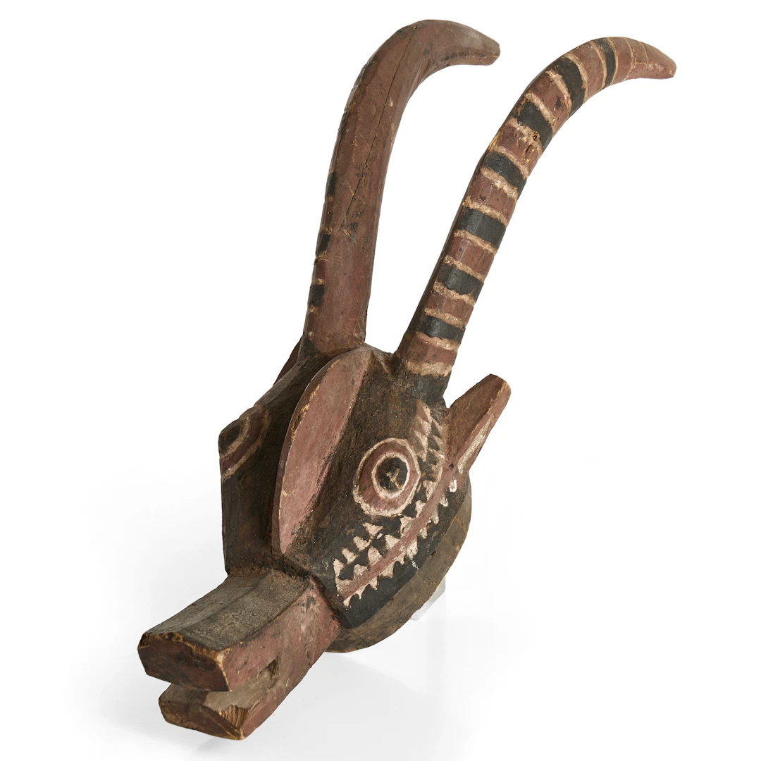 DANSMASK, Bobo Fing, Mali, "Nyanga/Kaan", 1900-talets andra hälft.