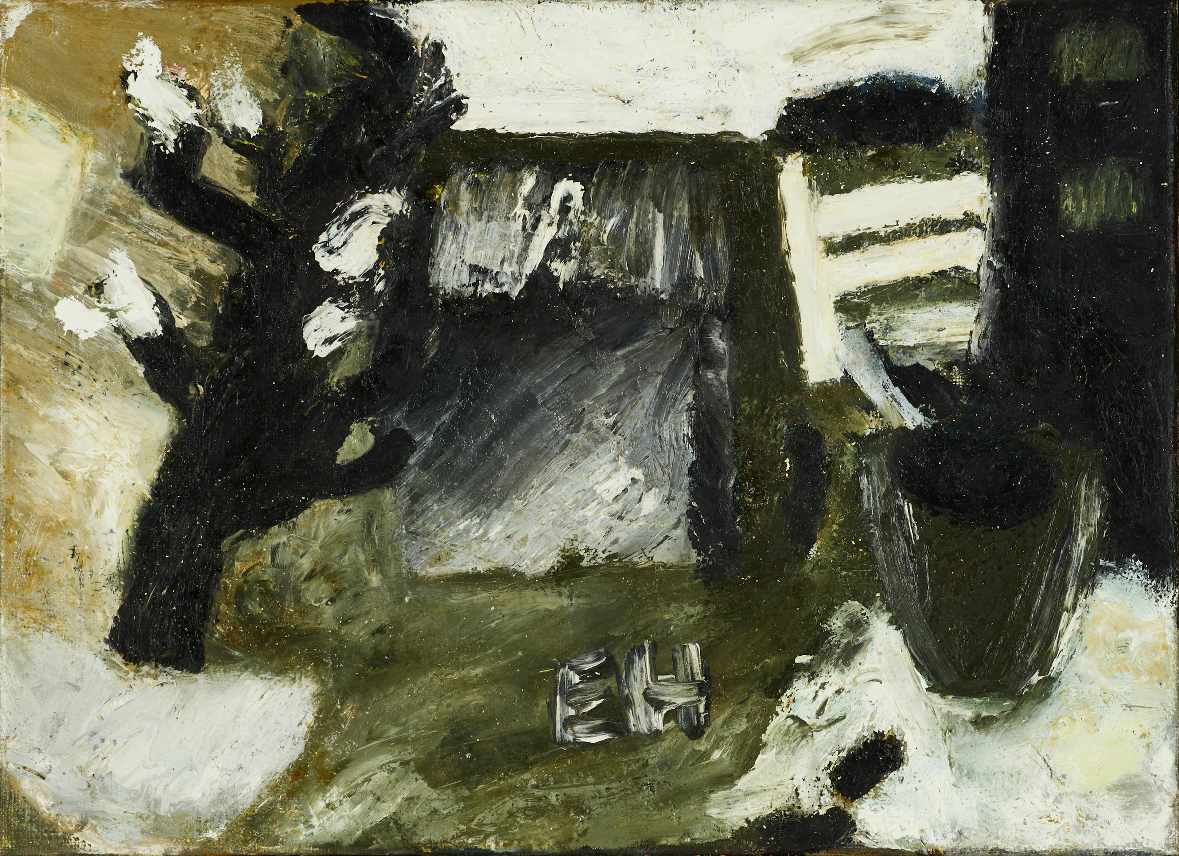 EBBA HAMMARSKIÖLD (född 1951), "MELANCHOLIA". Monogramsignerad EH