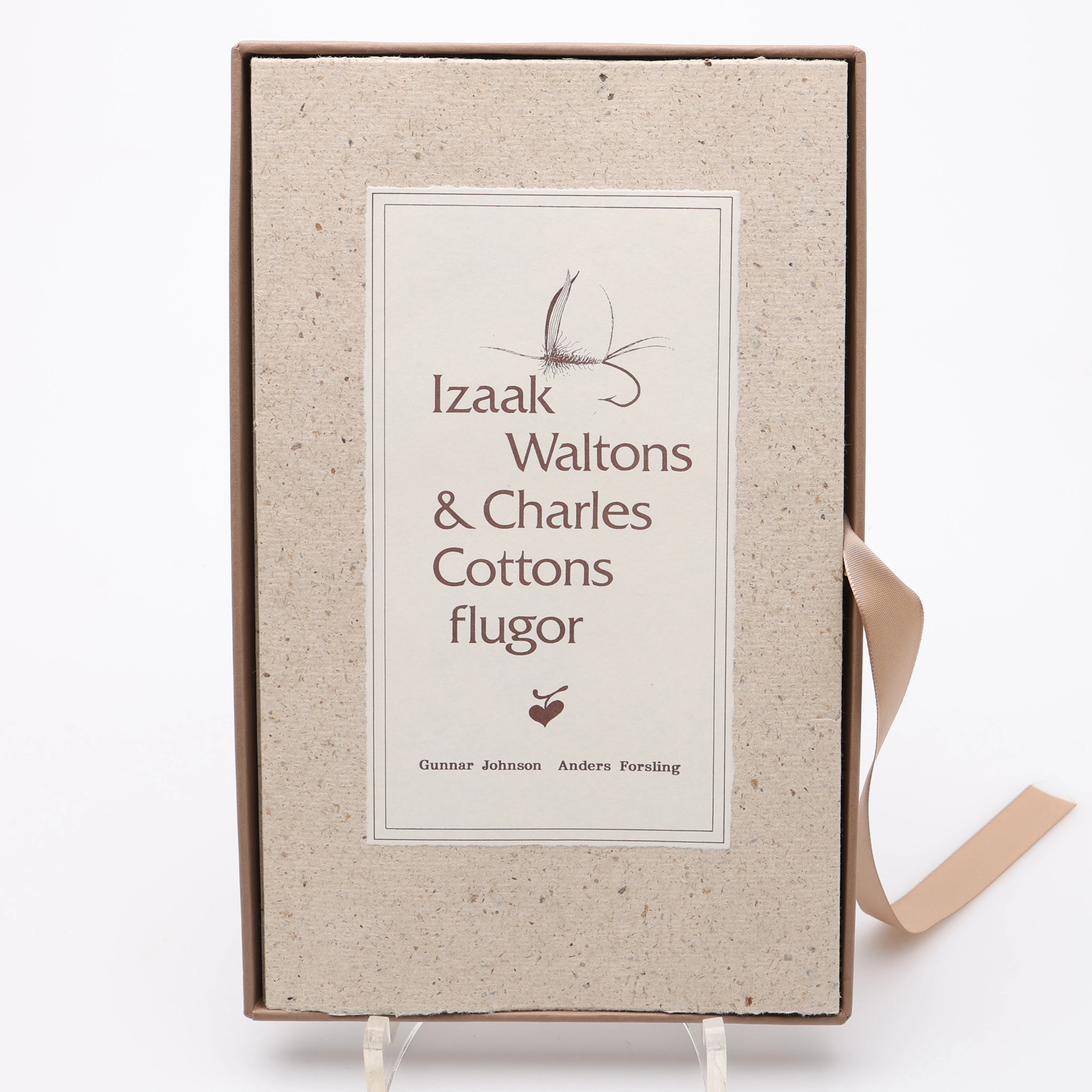 BIBLIOFILI/FLUGFISKE. GUNNAR JOHNSSONS OCH ANDERS FORSLINGS IZAAK