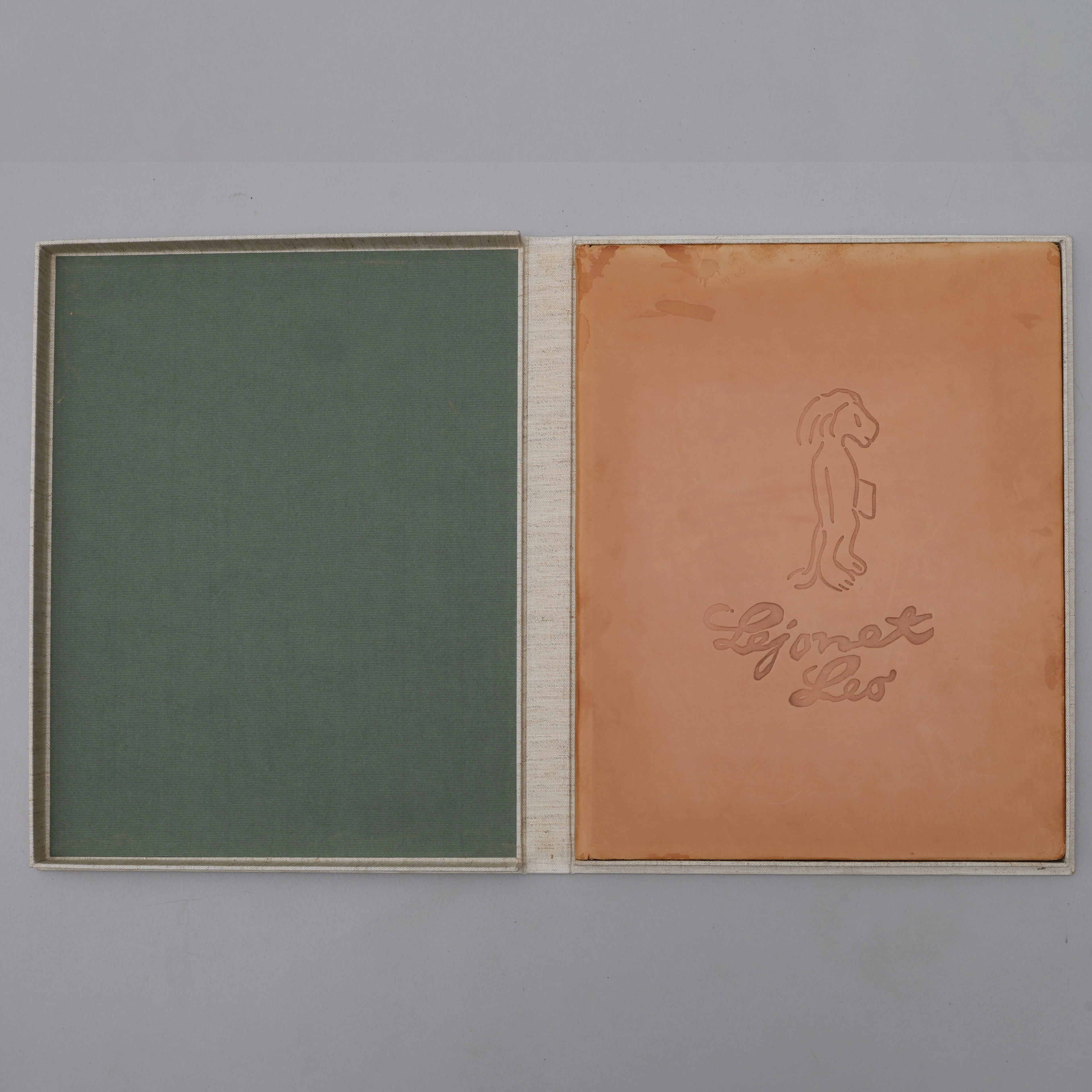 BIBLIOFILI. CARL KYLBERGS FÄRGRIKA LEJONET LEO DÄR BÅDE TEXTEN OCH