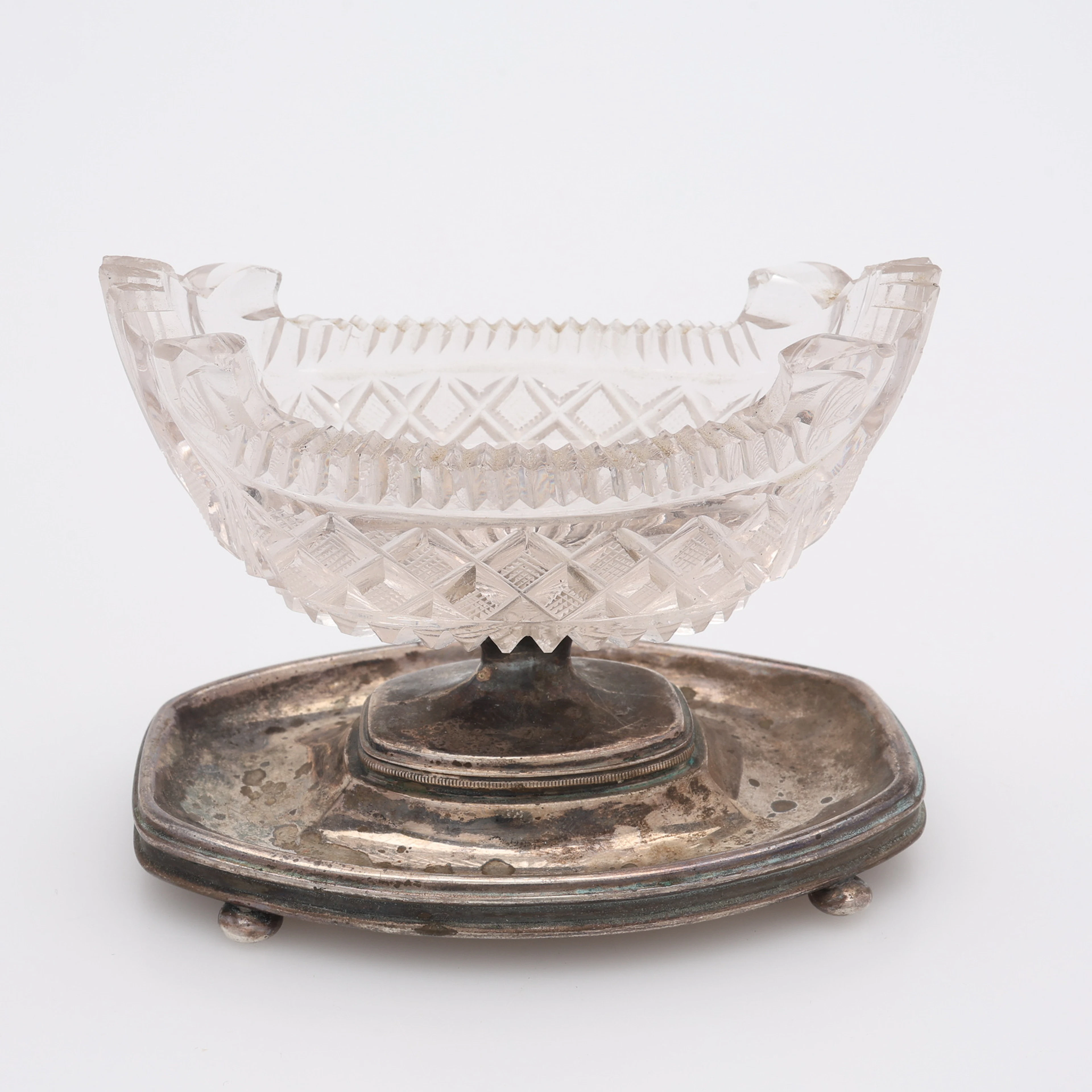 SALTKAR, SILVER & SLIPAD KRISTALL, LEEUWARDEN, NEDERLÄNDERNA, 1900-TALETS