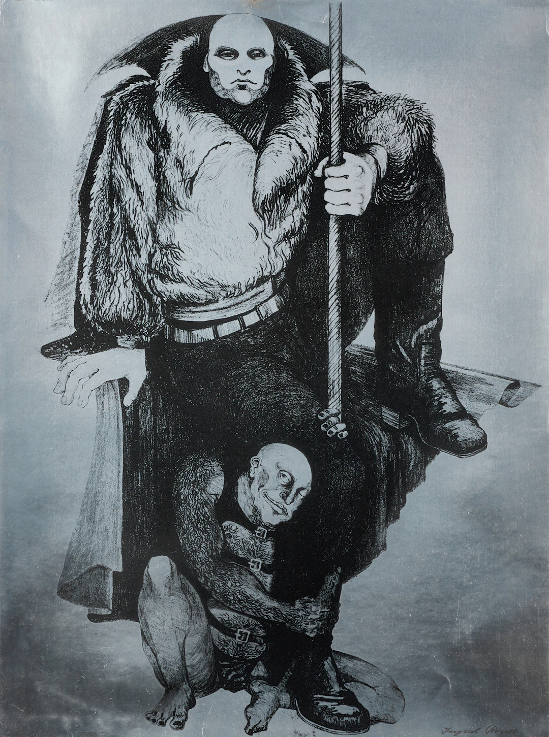 INGRID ROSELL (1928-2010). "A view of Wagner's Ring", signerad Ingrid