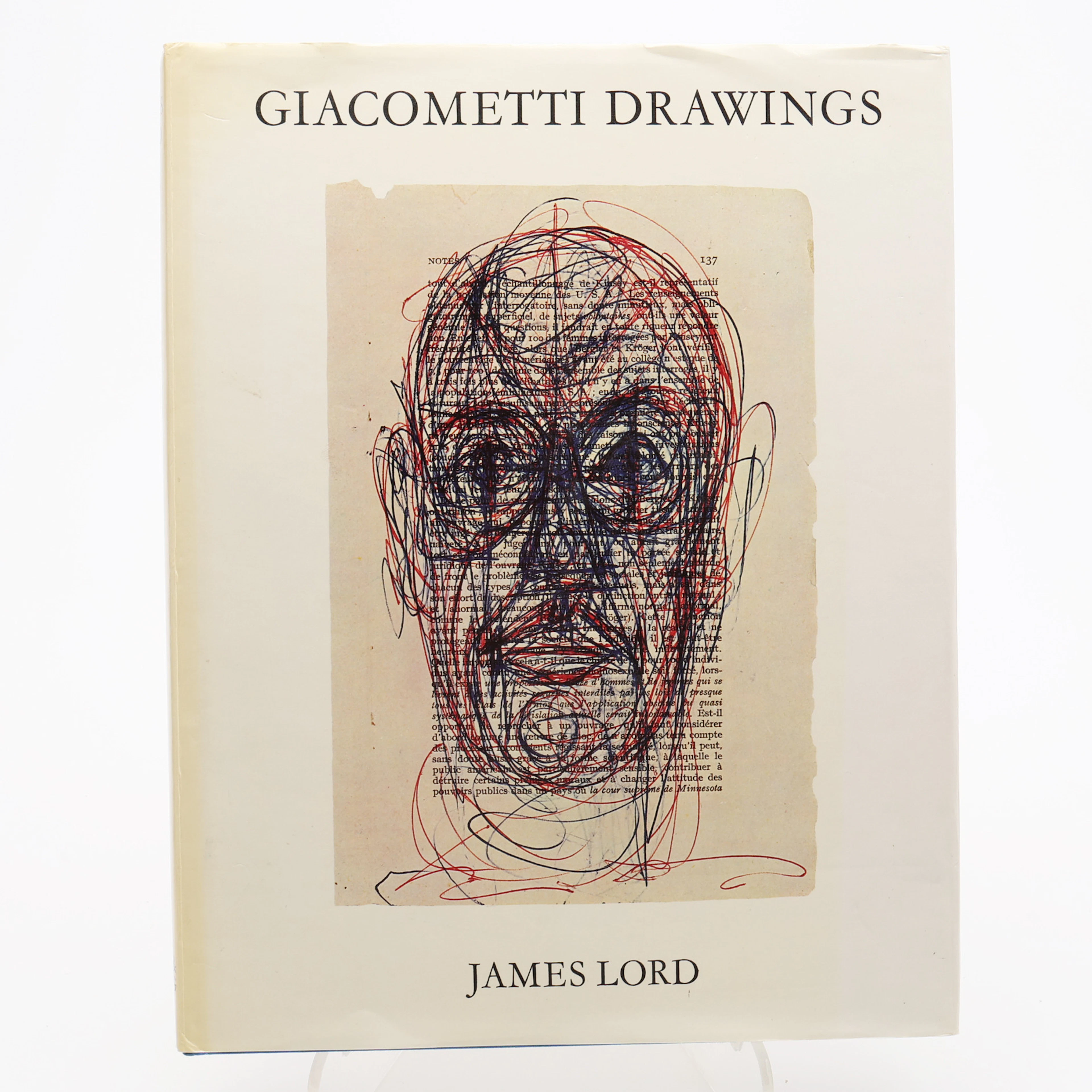 MODERNISM. ALBERTO GIACOMETTIS DRAWINGS 1971 AV JAMES LORD.