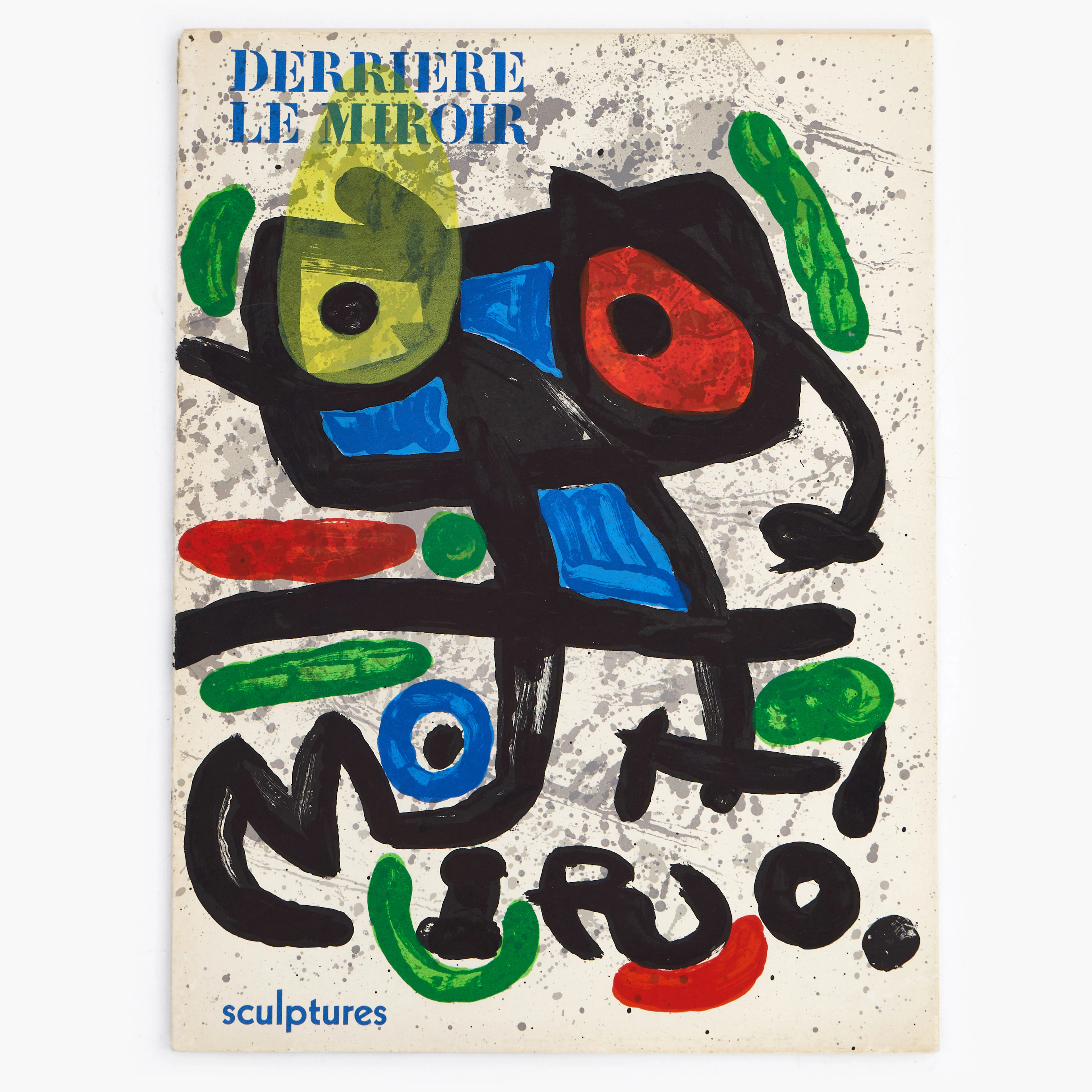 JOAN MIRÓ, DERRIÈRE LE MIROIR (DLM), häfte, och originallitografier