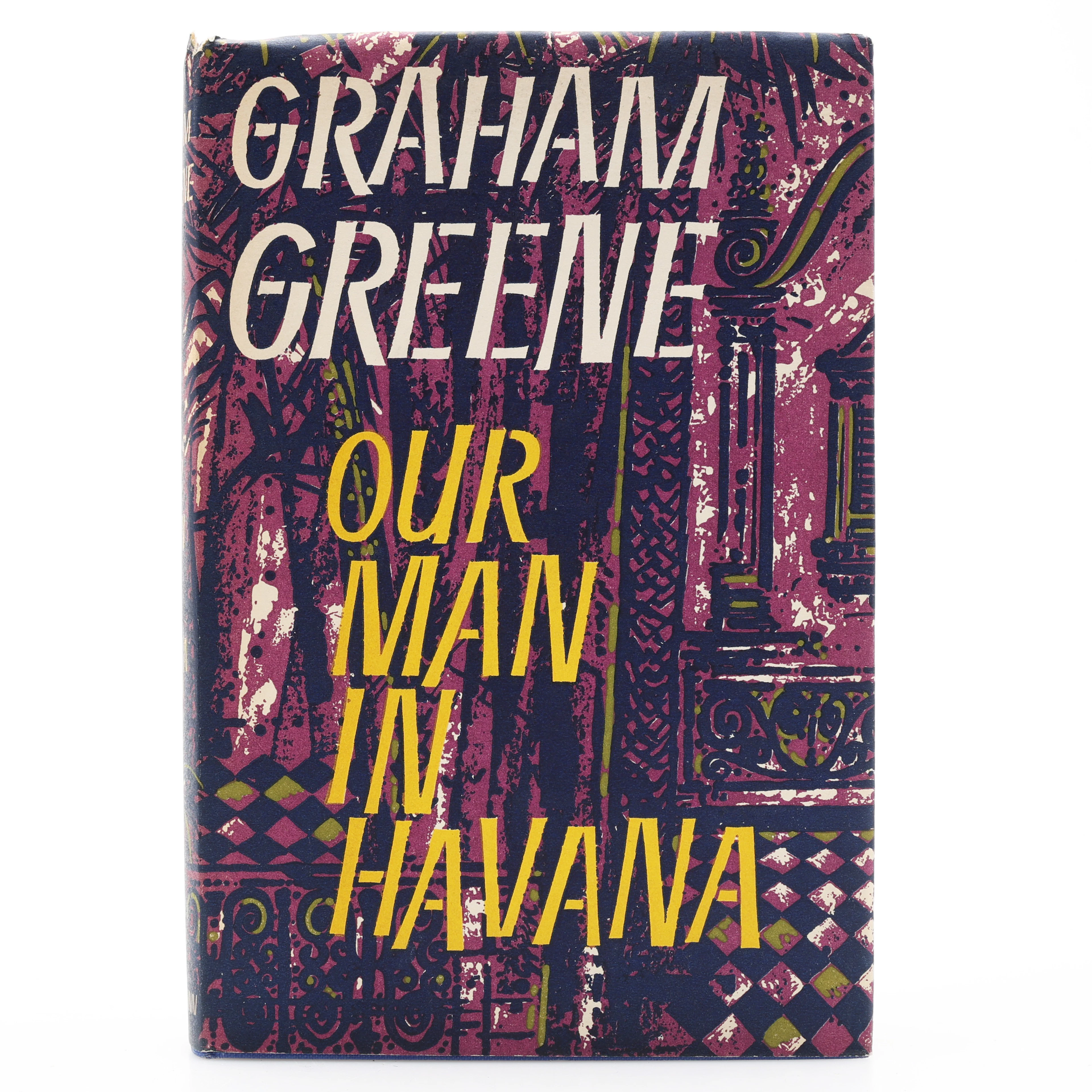 GRAHAM GREENES OUR MAN IN HAVANA I FÖRSTA UPPLAGAN 19058.