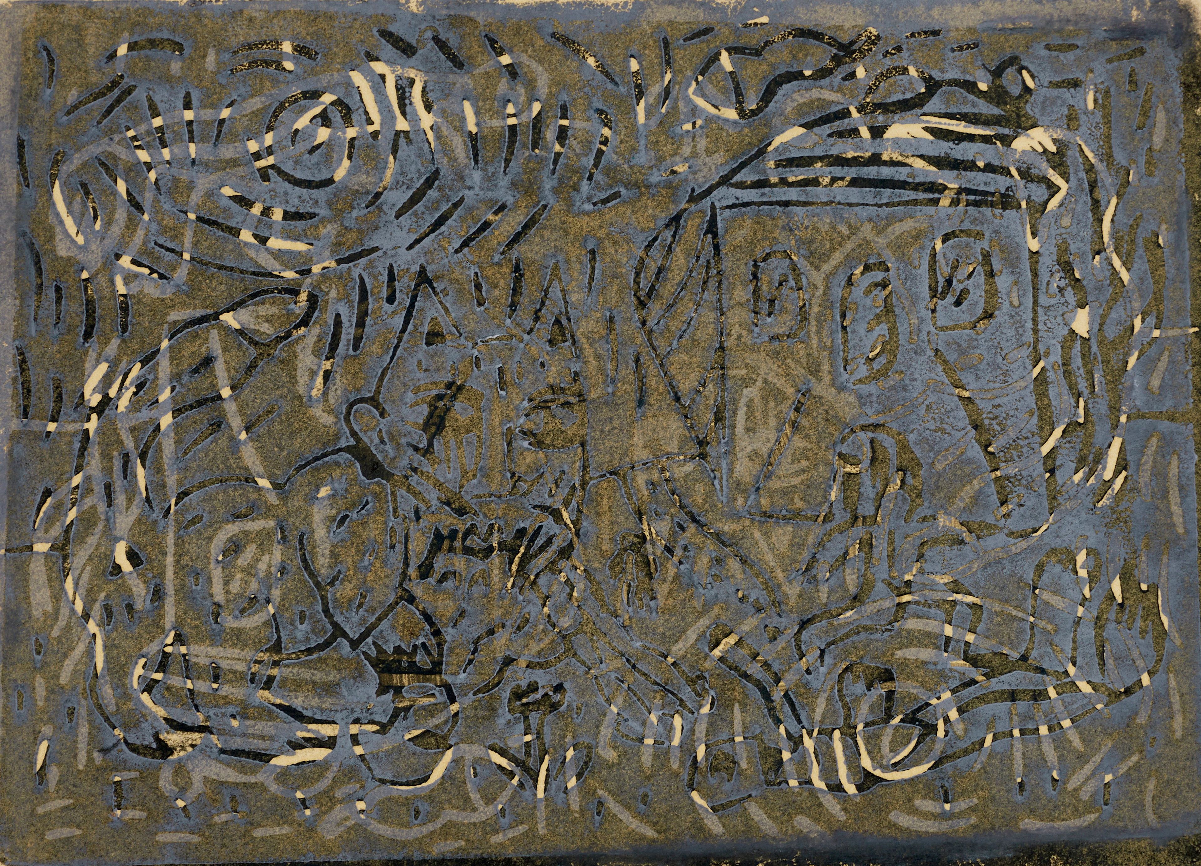 JOSEPH RENO (född i Seattle, Wa, USA 1943), Boola returns, signerad