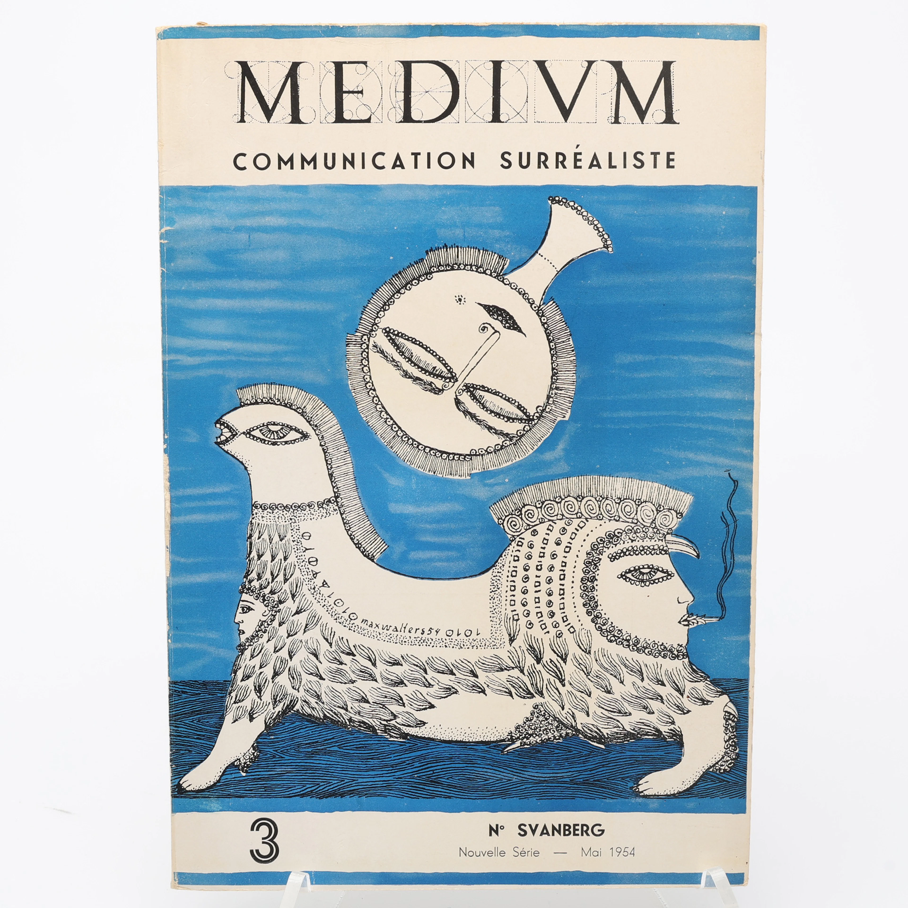 MAX WALTER SVANBERG. DEN FRANSKA TIDSKRIFTEN MEDIUM COMMUNICATION