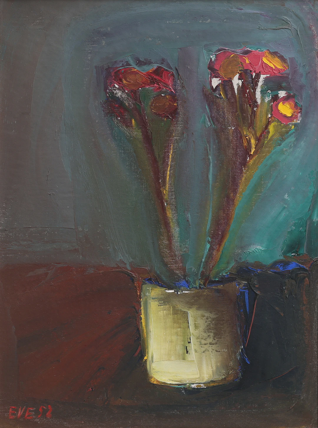 EVE ERIKSSON. BLOMSTERSTILLEBEN.
