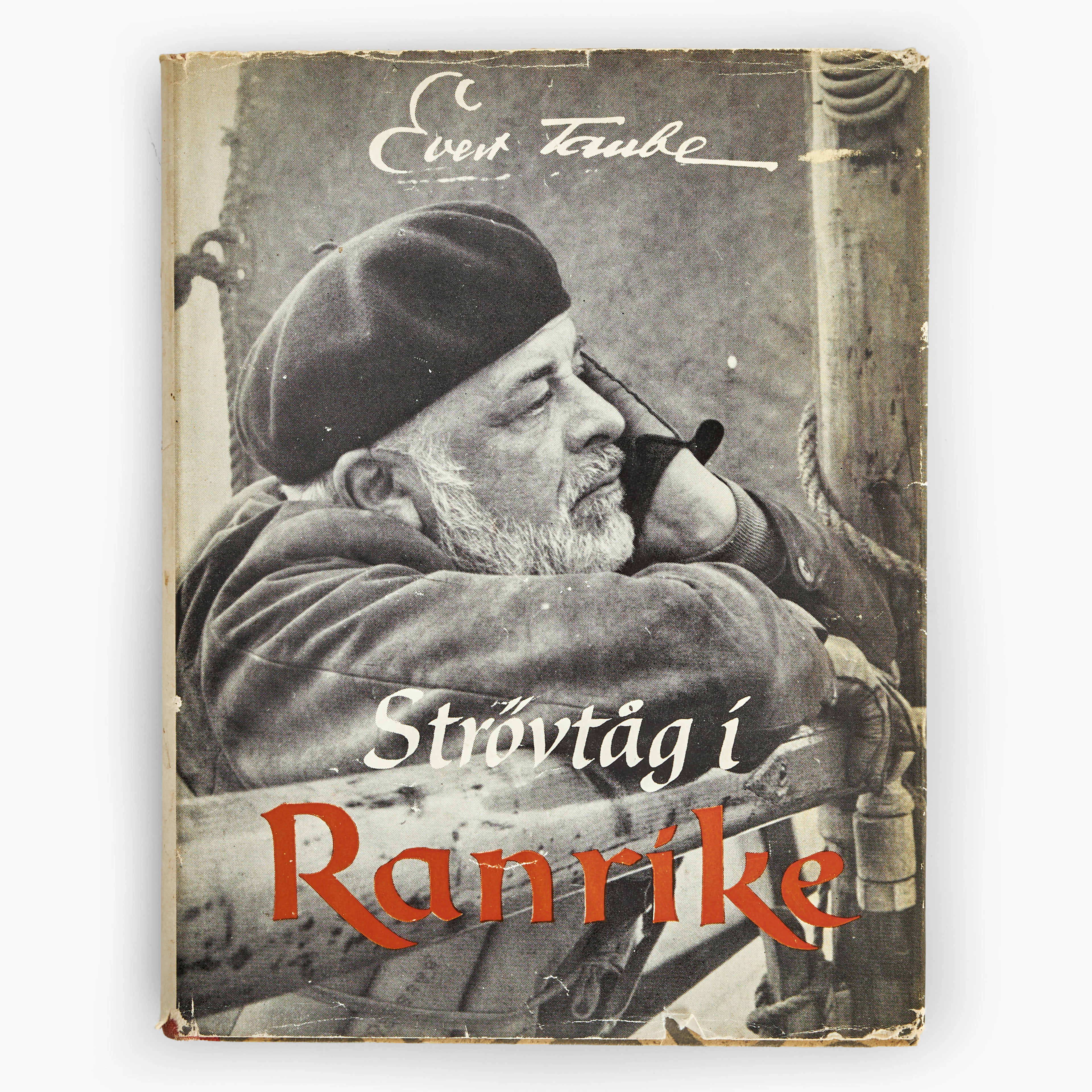 EVERT TAUBE, FIGURIN, BOK, 3 st, "SÅ LÄNGE SKUTAN KAN GÅ..." och "Strövtåg