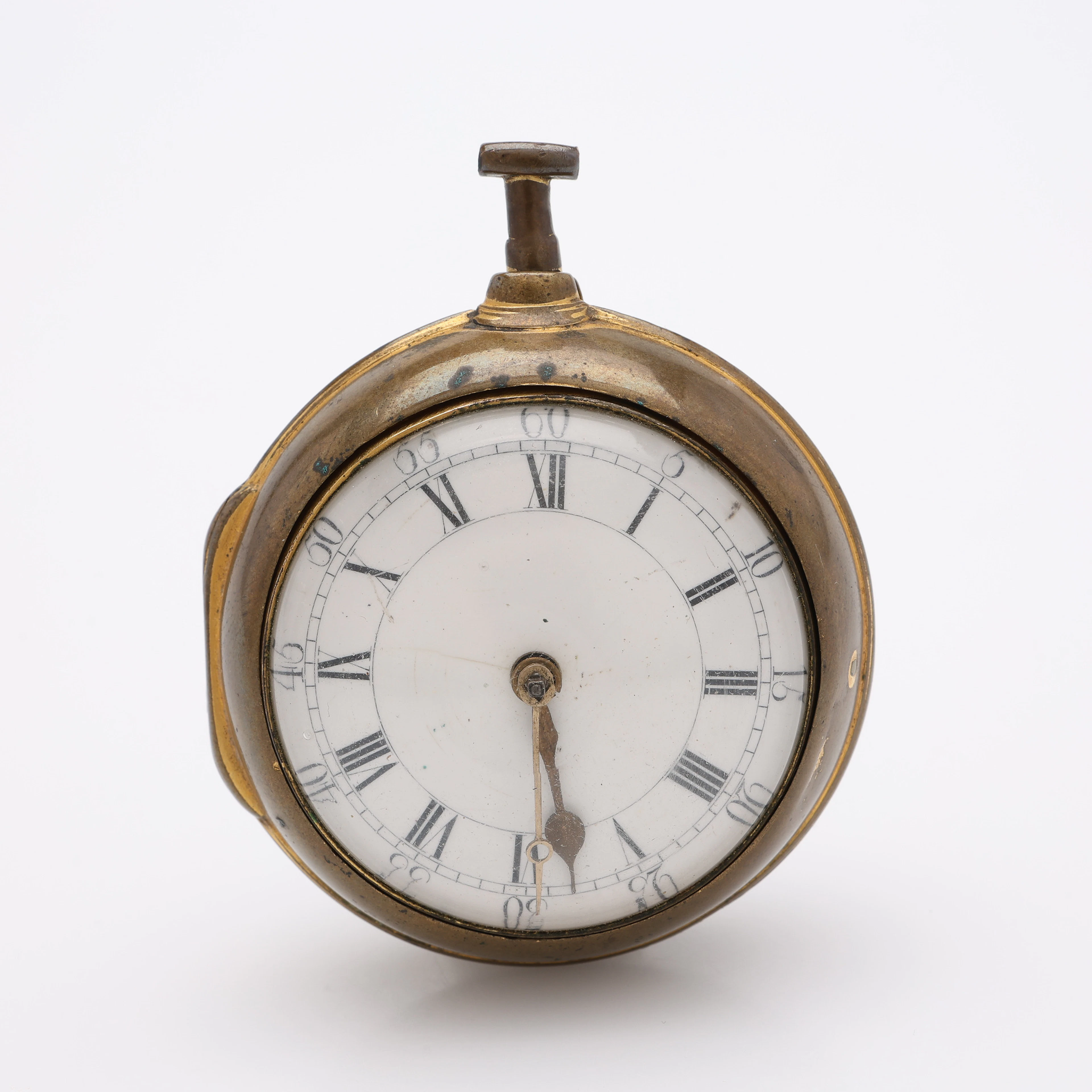 SPINDELUR, FÖRGYLLD METALL, ATLAM, LONDON, 1700-TALETS ANDRA HÄLFT.