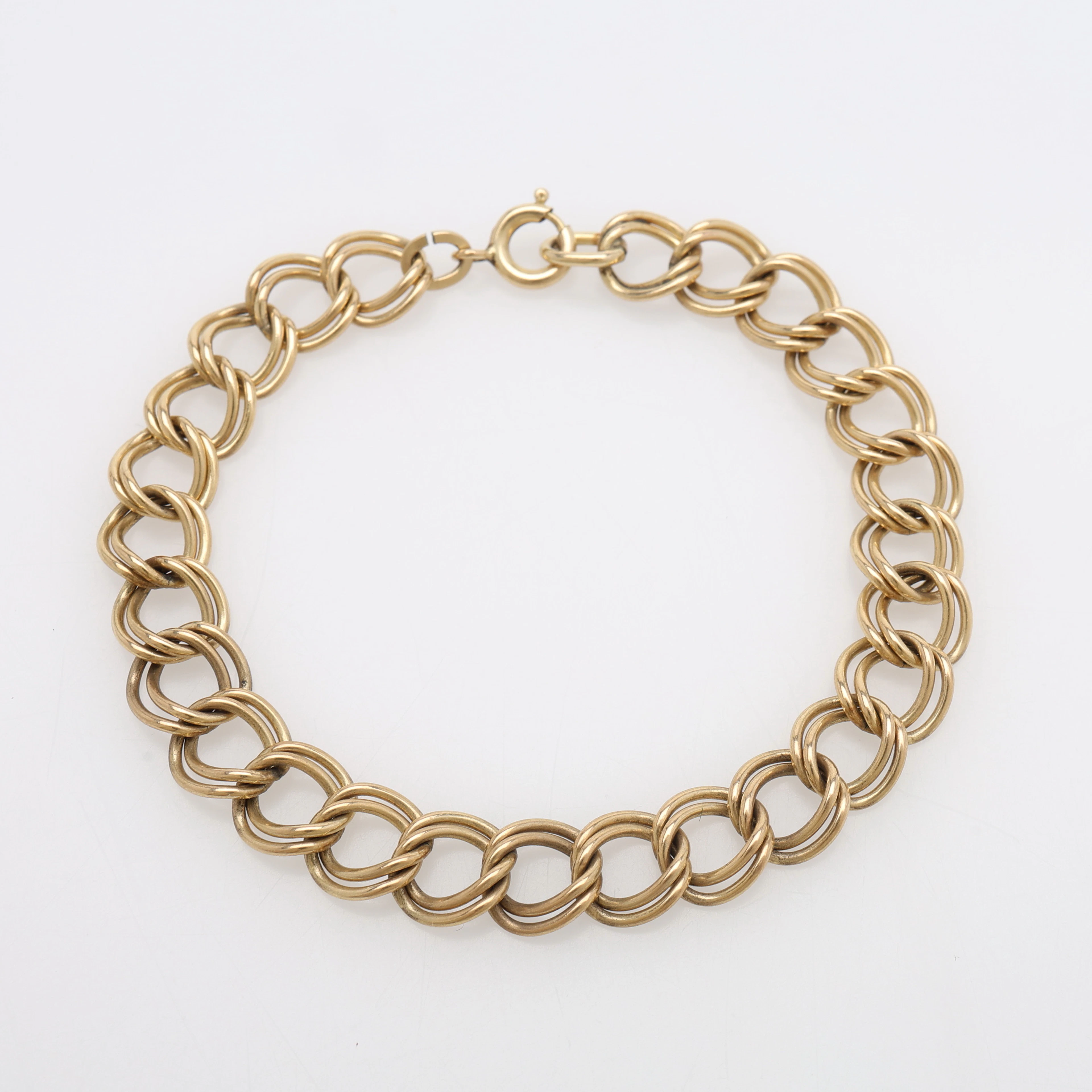 ARMBAND, 12K GULD, USA, VIKT 8,3 GRAM.