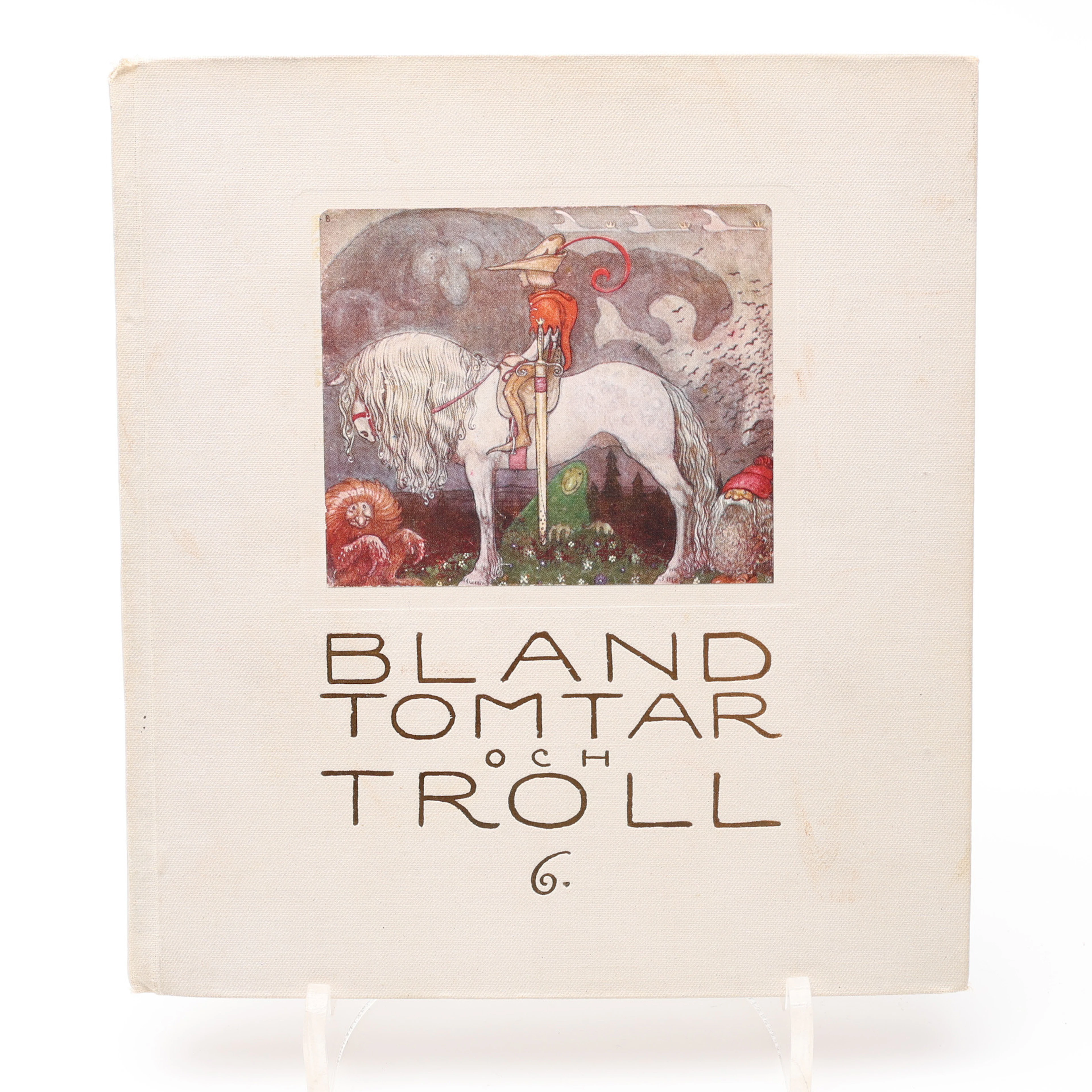 BLAND TOMTAR OCH TROLL. SJÄTTE ÅRGÅNGEN 1912 AV BLAND TOMTAR OCH TROLL