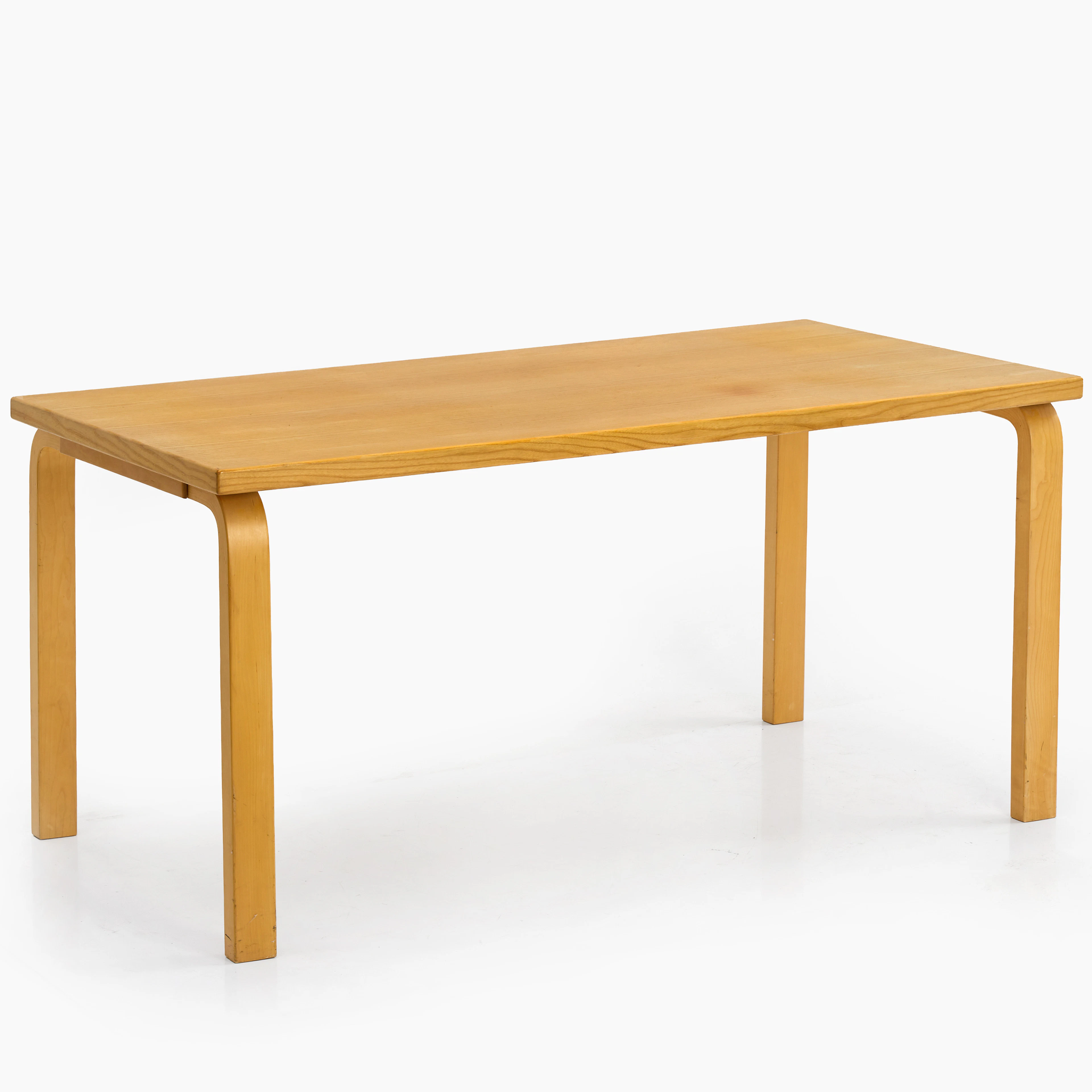 ALVAR AALTO (FINLAND, 1898–1976). Bord, skiva med askfanér, Asko, Finland.