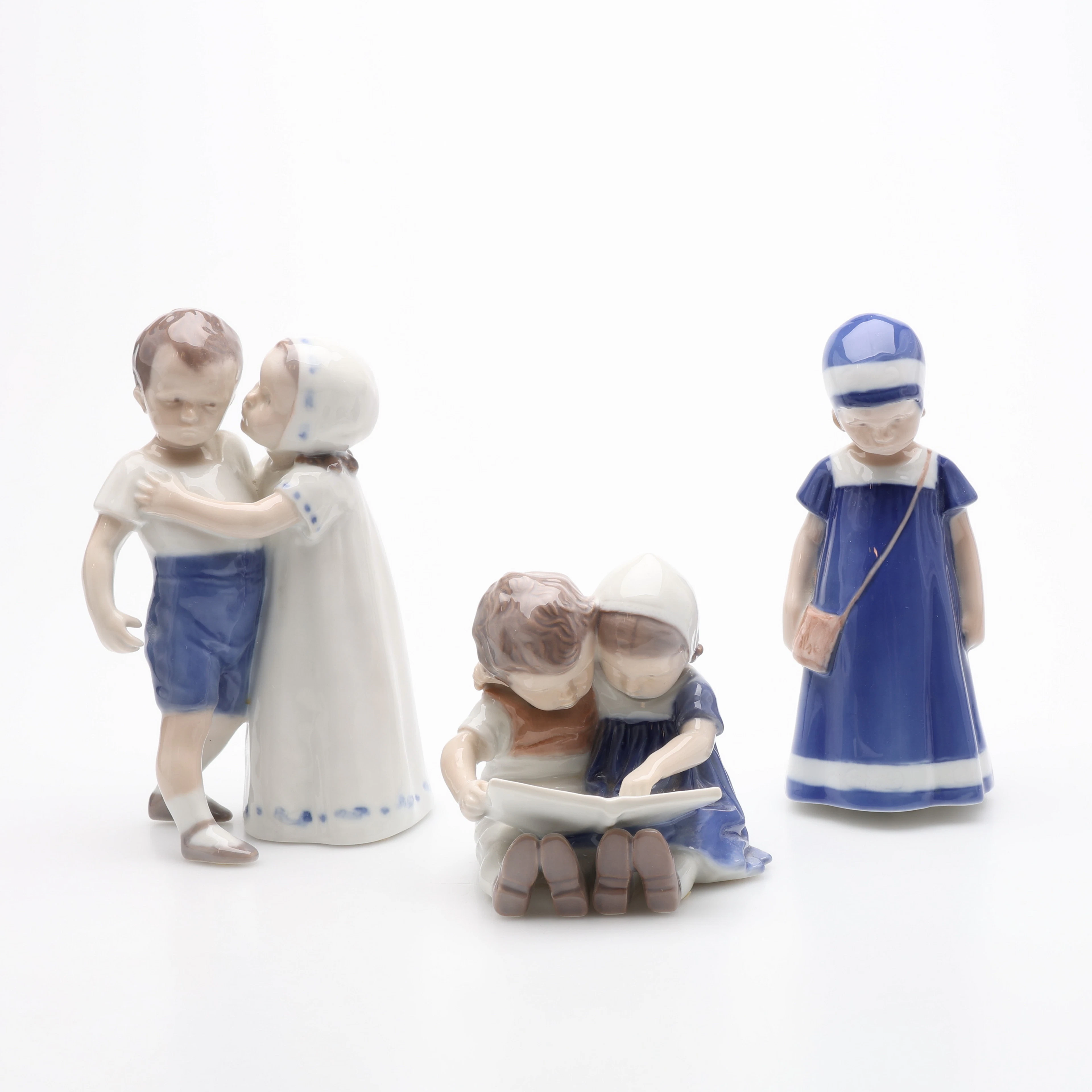 INGEBORG PLOCKROSS IRMINGER. FIGURINER, 3 ST, PORSLIN, MODELLNUMMER