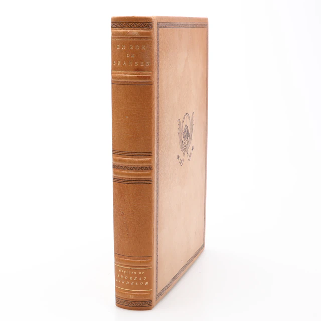BIBLIOFILI. ANDREAS LINDBLOMS EN BOK OM SKANSEN TILL HUNDRAÅRSMINNET