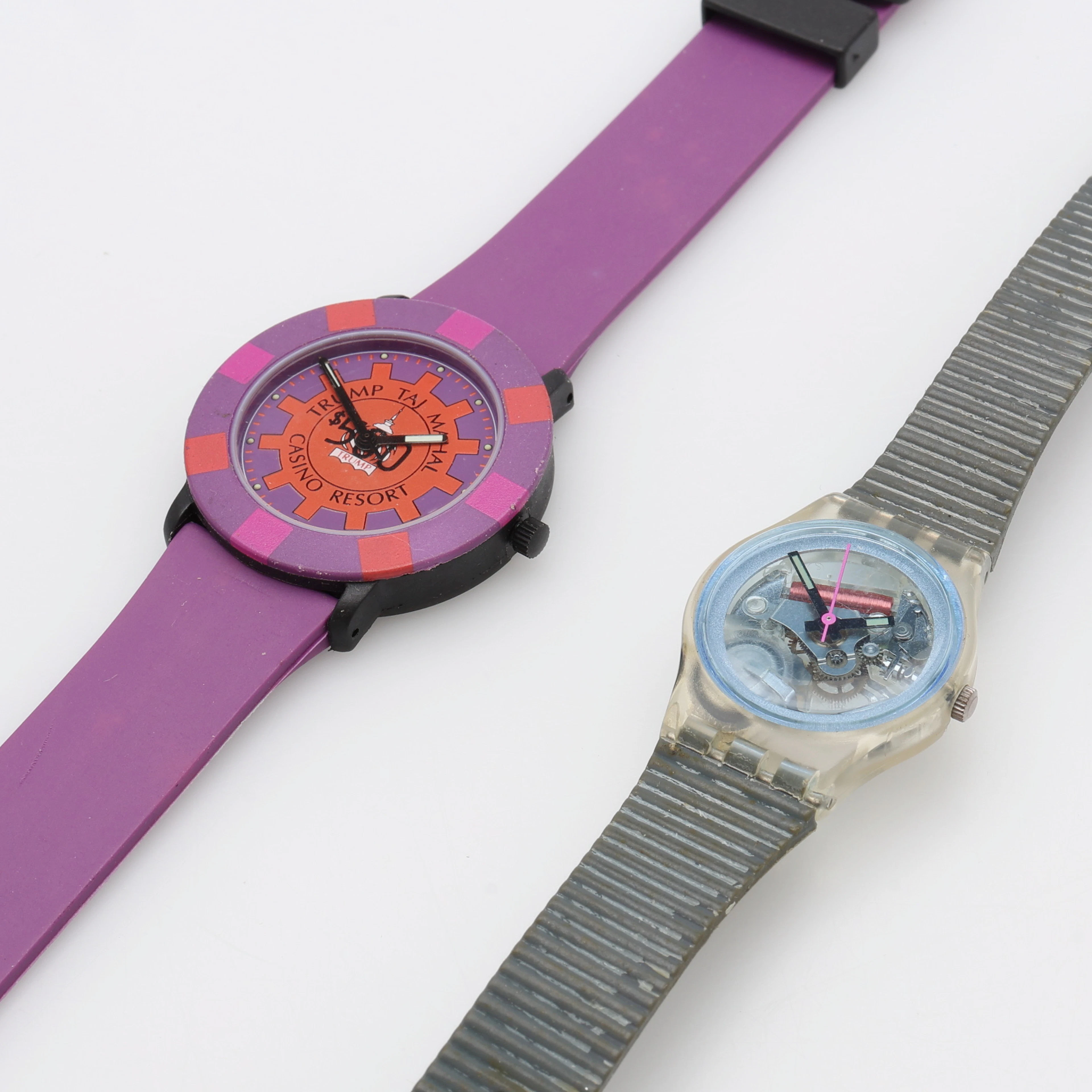 ARMBANDSUR, 2 ST, CHIPWATCH & SWATCH, QUARTZ.