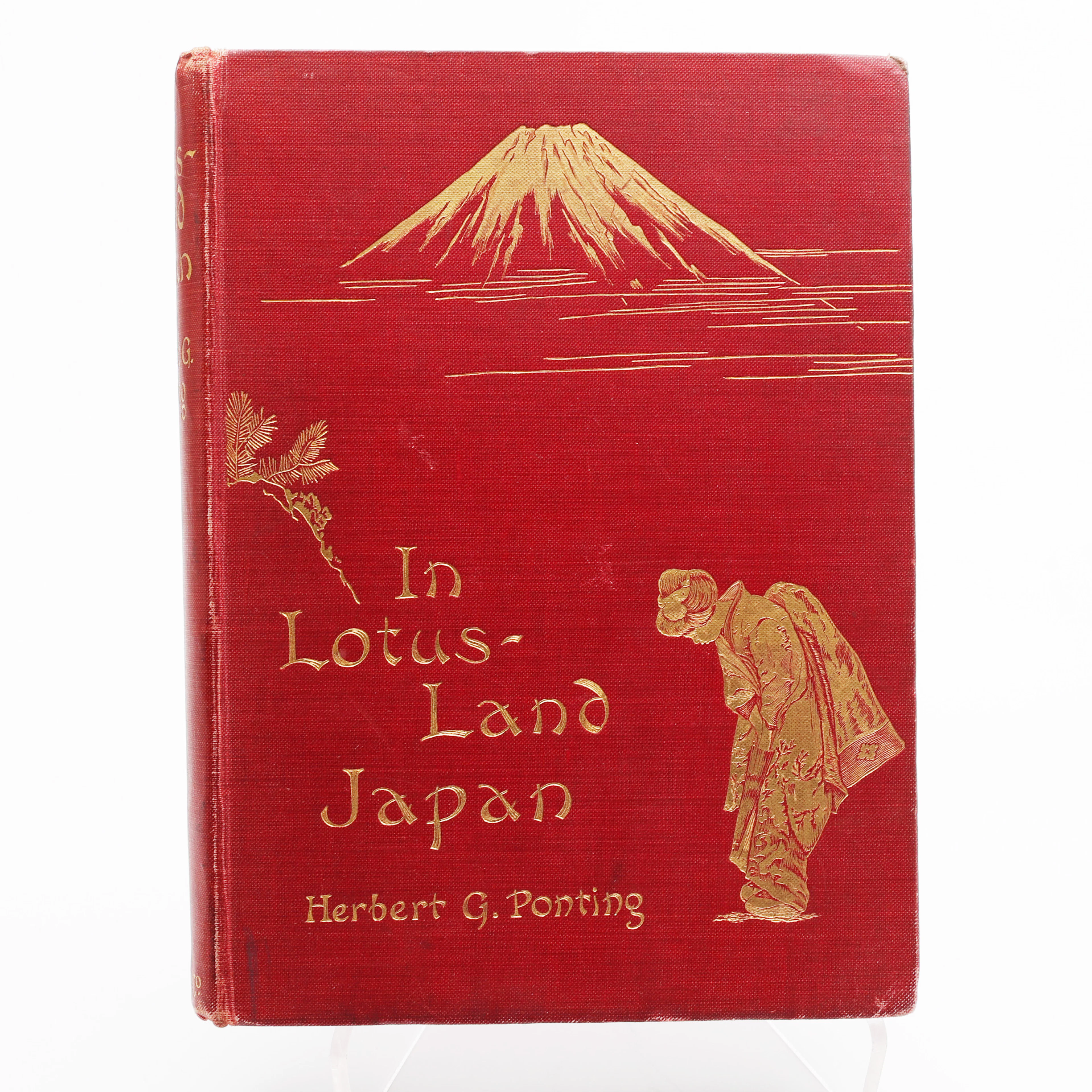 JAPAN. DEN BRITTISKE FOTOGRAFEN HERBERT PONTINGS RIKT ILLUSTRERADE