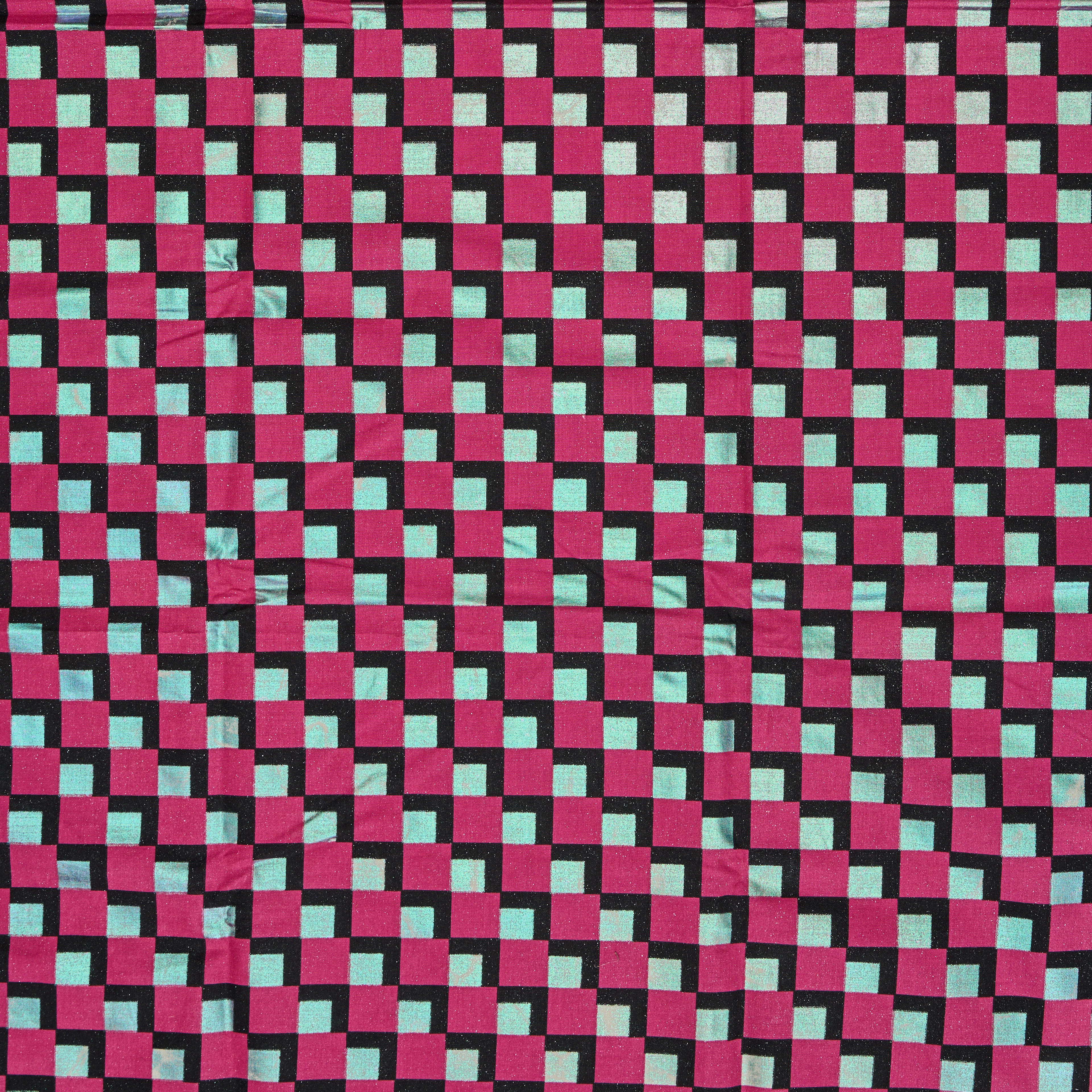 VERNER PANTON (1926–1998). Gardinlängder ett par, textil "Mira - Terzo".
